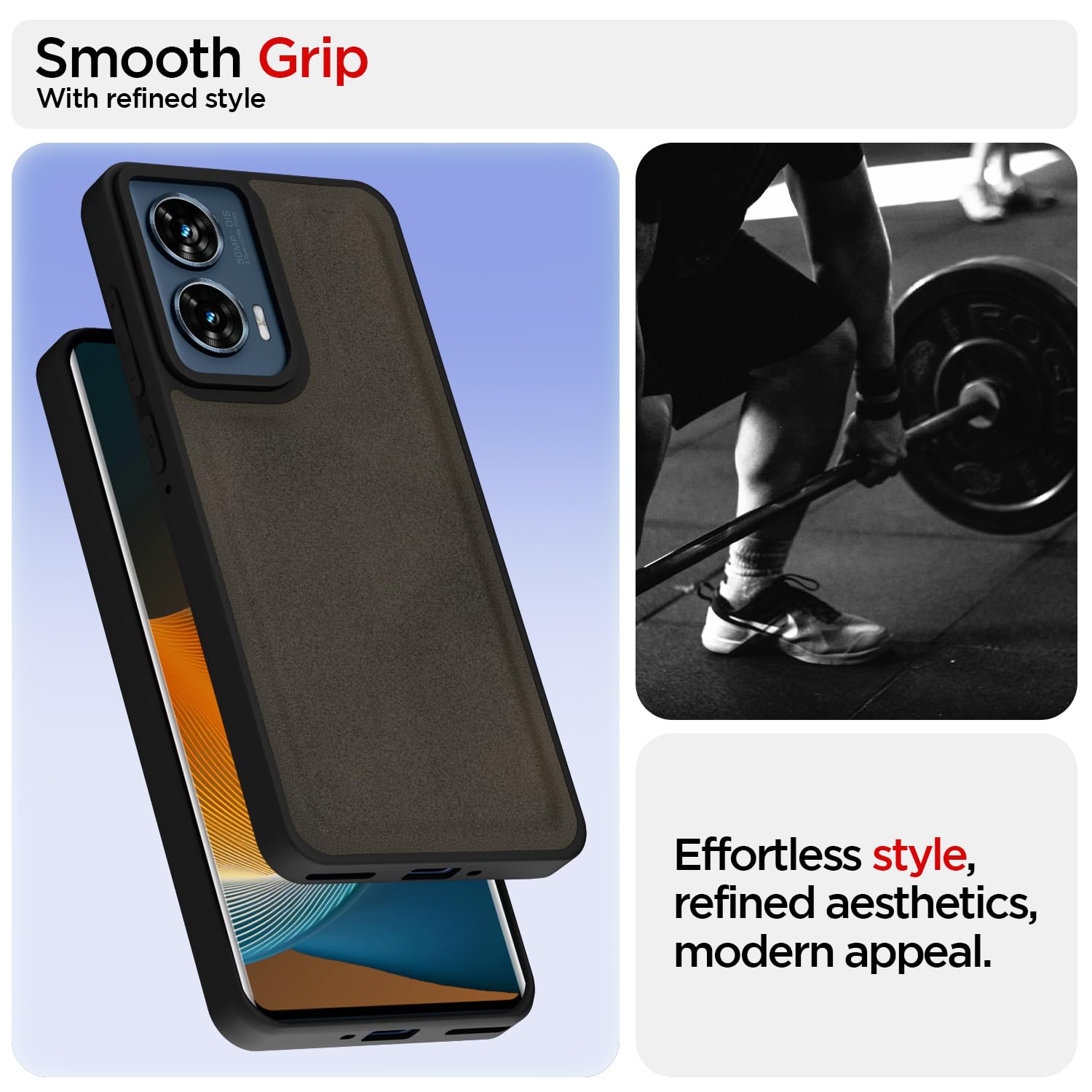 Pikkme Moto Edge 50 Fusion/G96 5G brown mobile cover – photo 3