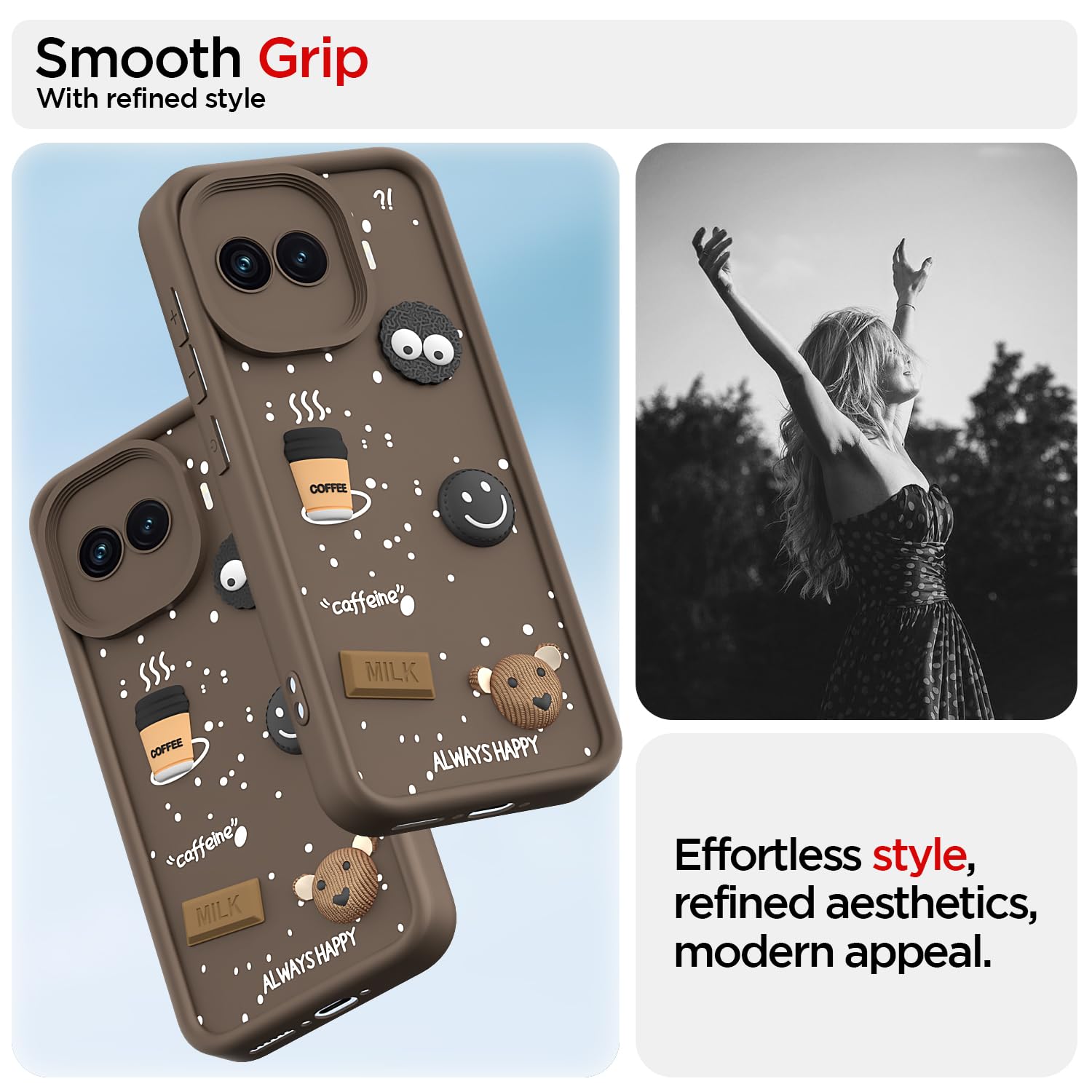 iQOO 15R 5G/3D mobile cover in brown by Pikkme – photo 2