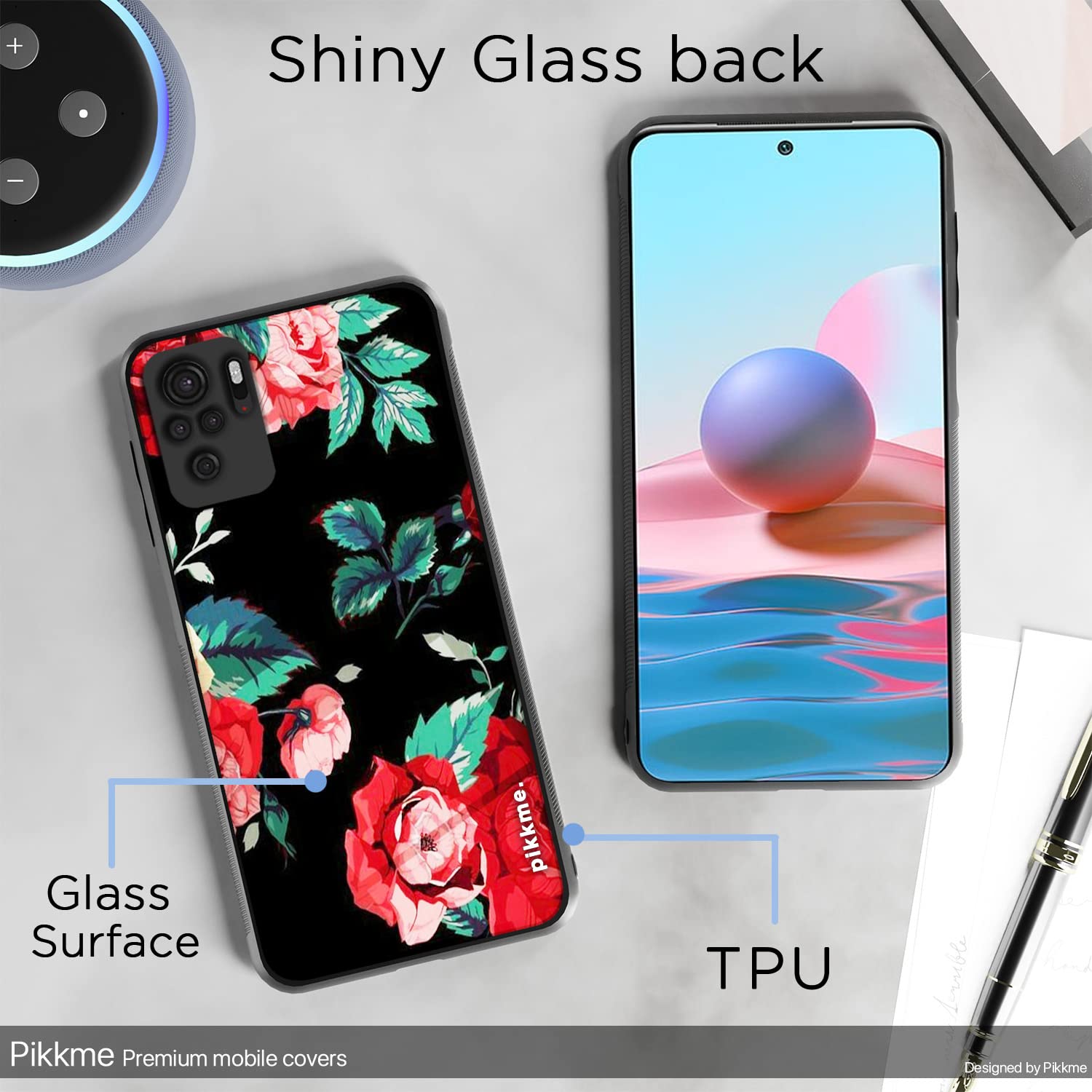Flower Mobile cover for Redmi Note 10/Note 10s – Pikkme – photo 3