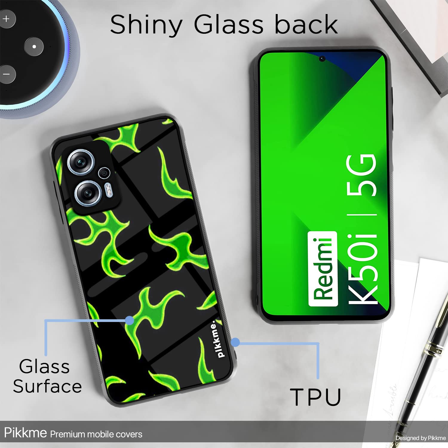 Redmi K50i 5G Hybrid back cover by Pikkme – photo 3