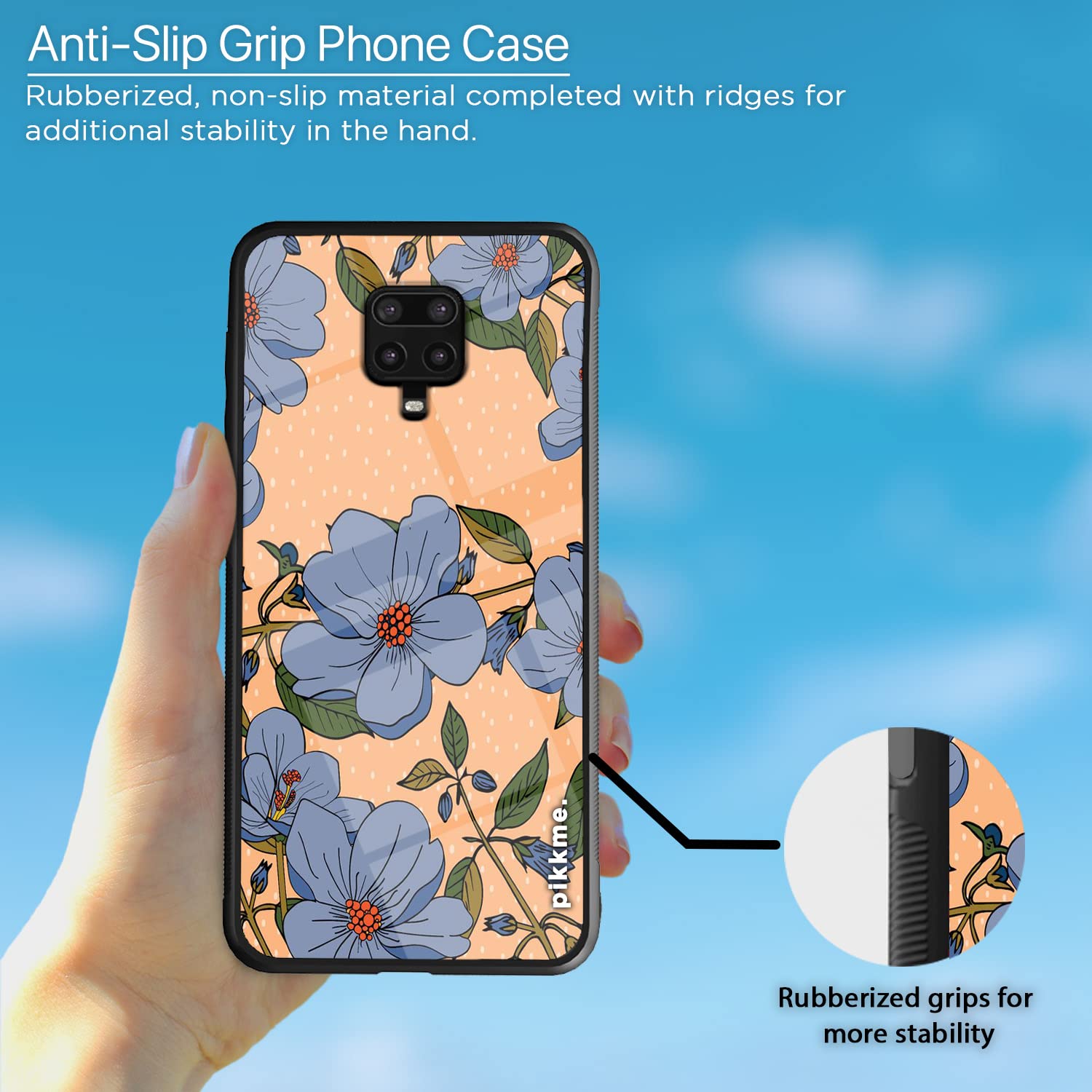 Pikkme Flower back cover for Redmi Note 9 Pro/Note 9 Pro Max/Note 10 Lite – photo 5