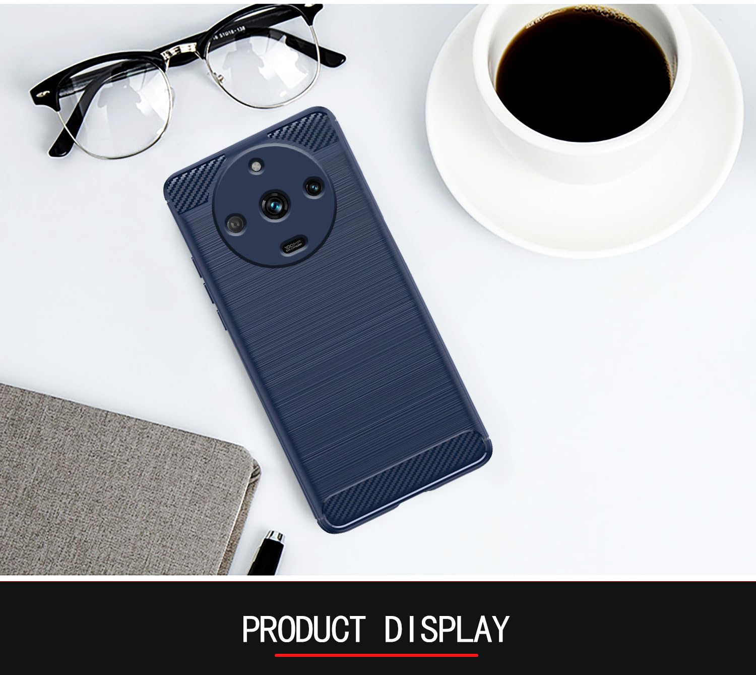 Realme 11 Pro/Pro Plus 5G Hybrid phone cover in blue by Pikkme – photo 2