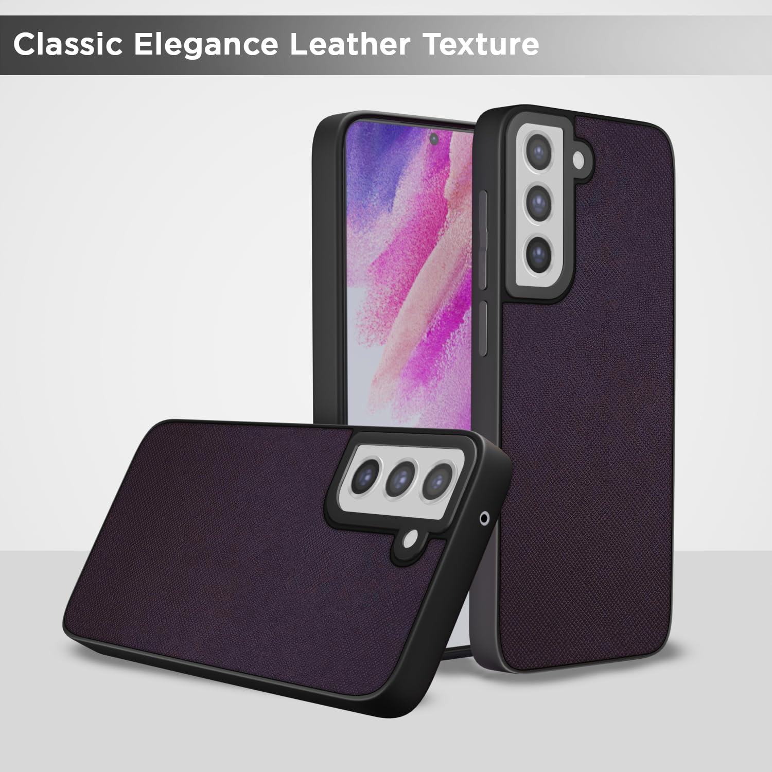 Samsung S21 FE 5G back cover in cherry by Pikkme – photo 6