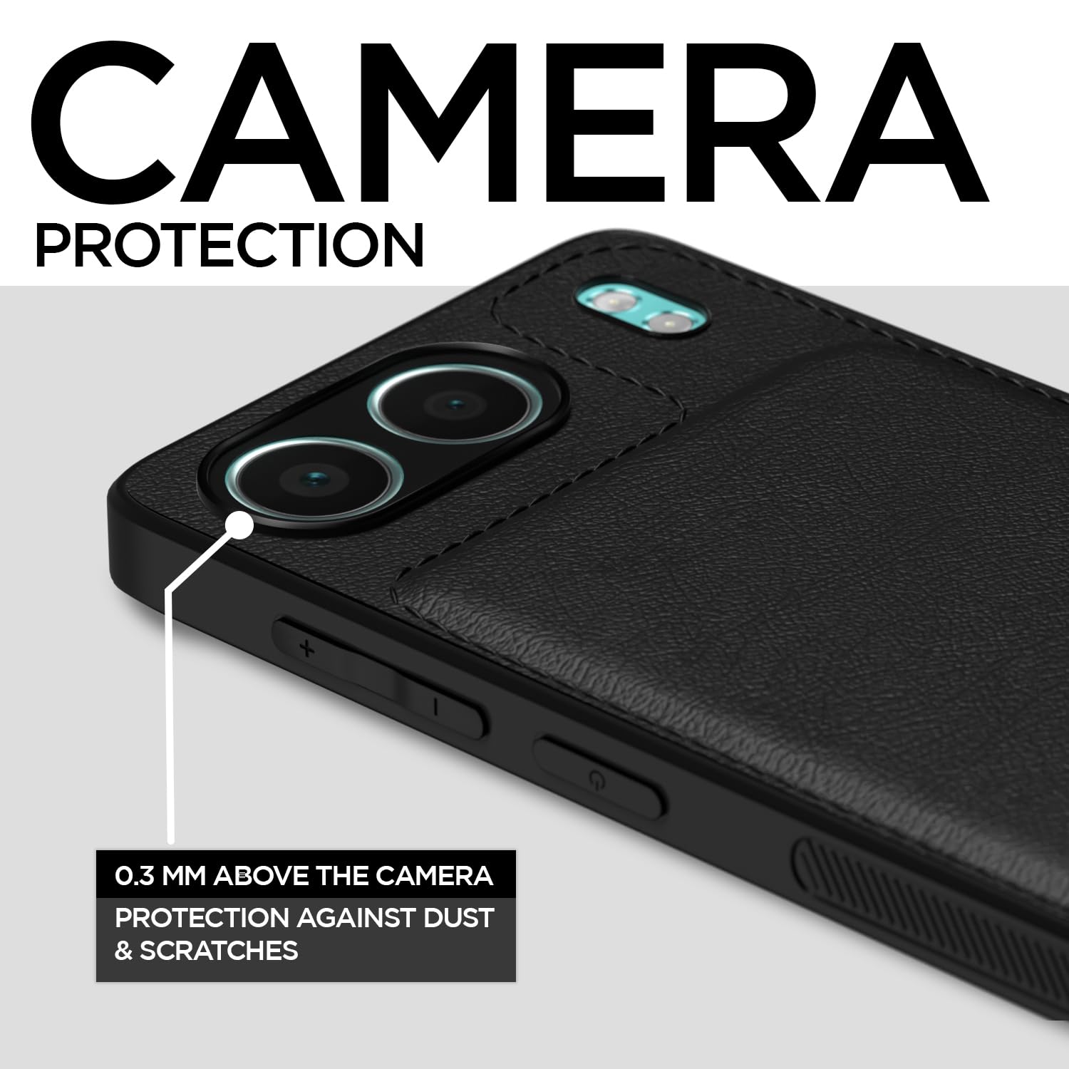 Pikkme OnePlus Nord 4 5G Leatherback Back Case | Black