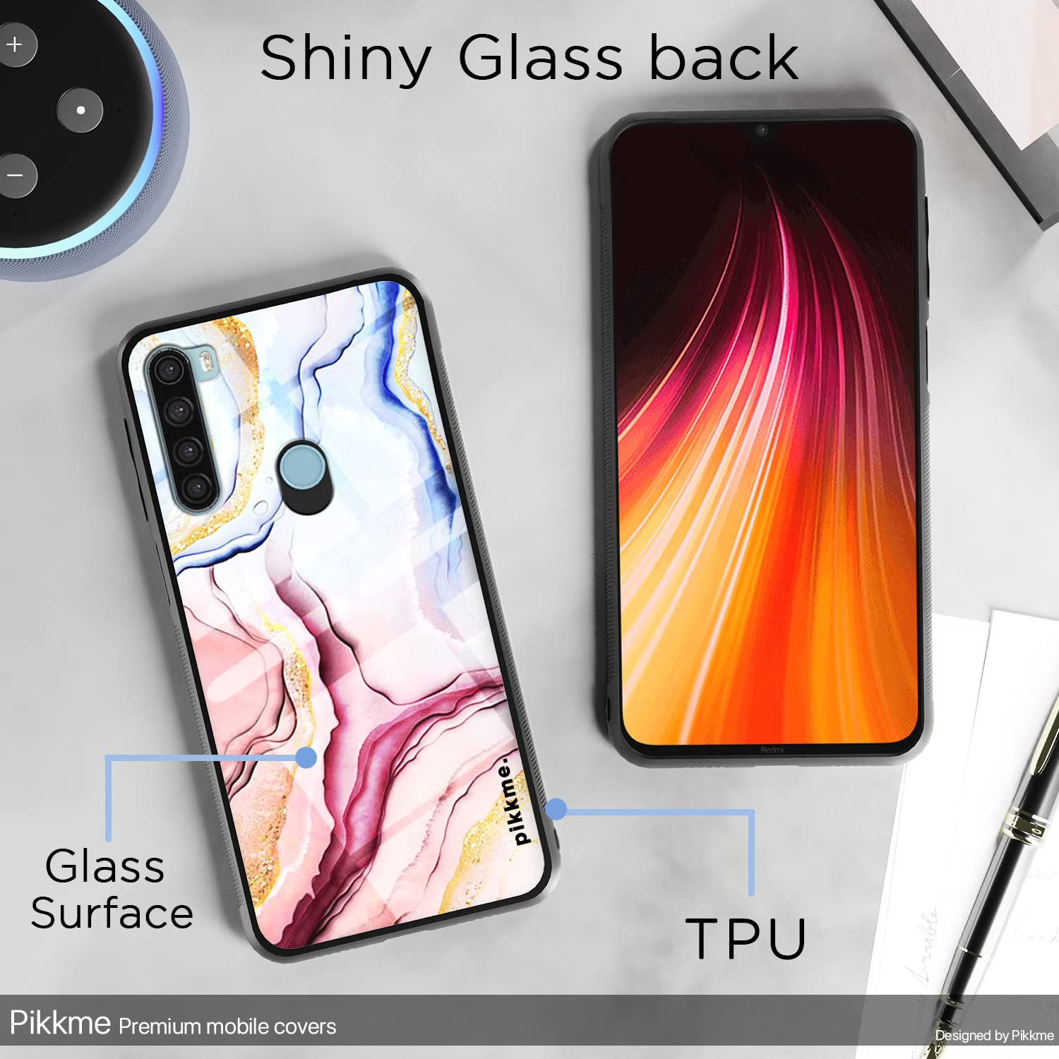 Pikkme Redmi Note 8 Hybrid mobile cover – photo 3