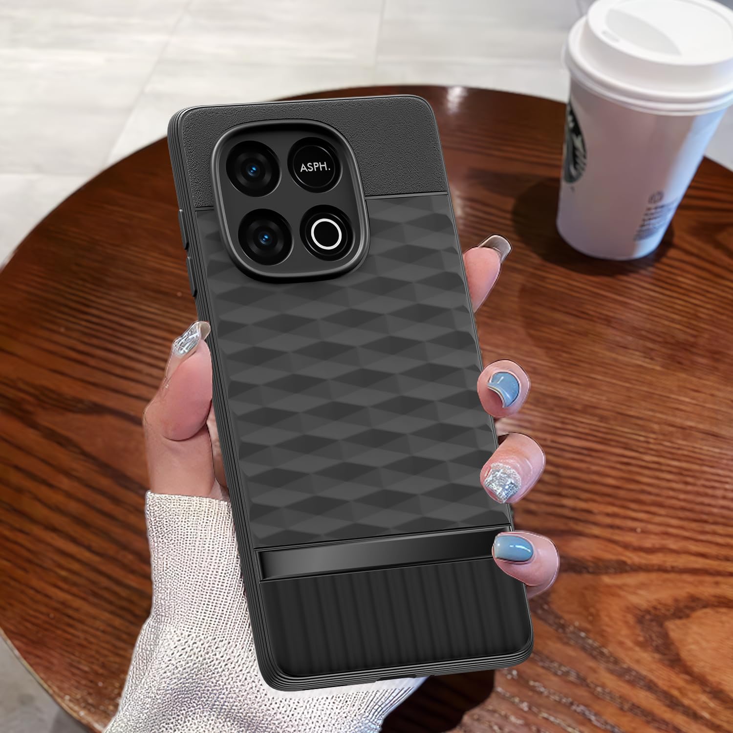 Pikkme black mobile cover for iQOO Neo 10/Vivo Y300 GT 5G – photo 7