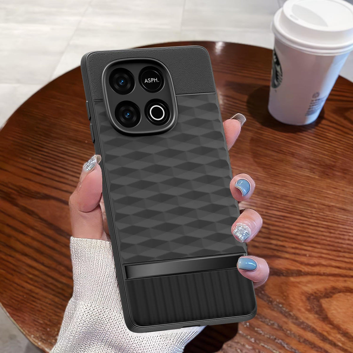 Pikkme black mobile cover for iQOO Neo 10/Vivo Y300 GT 5G – photo 7