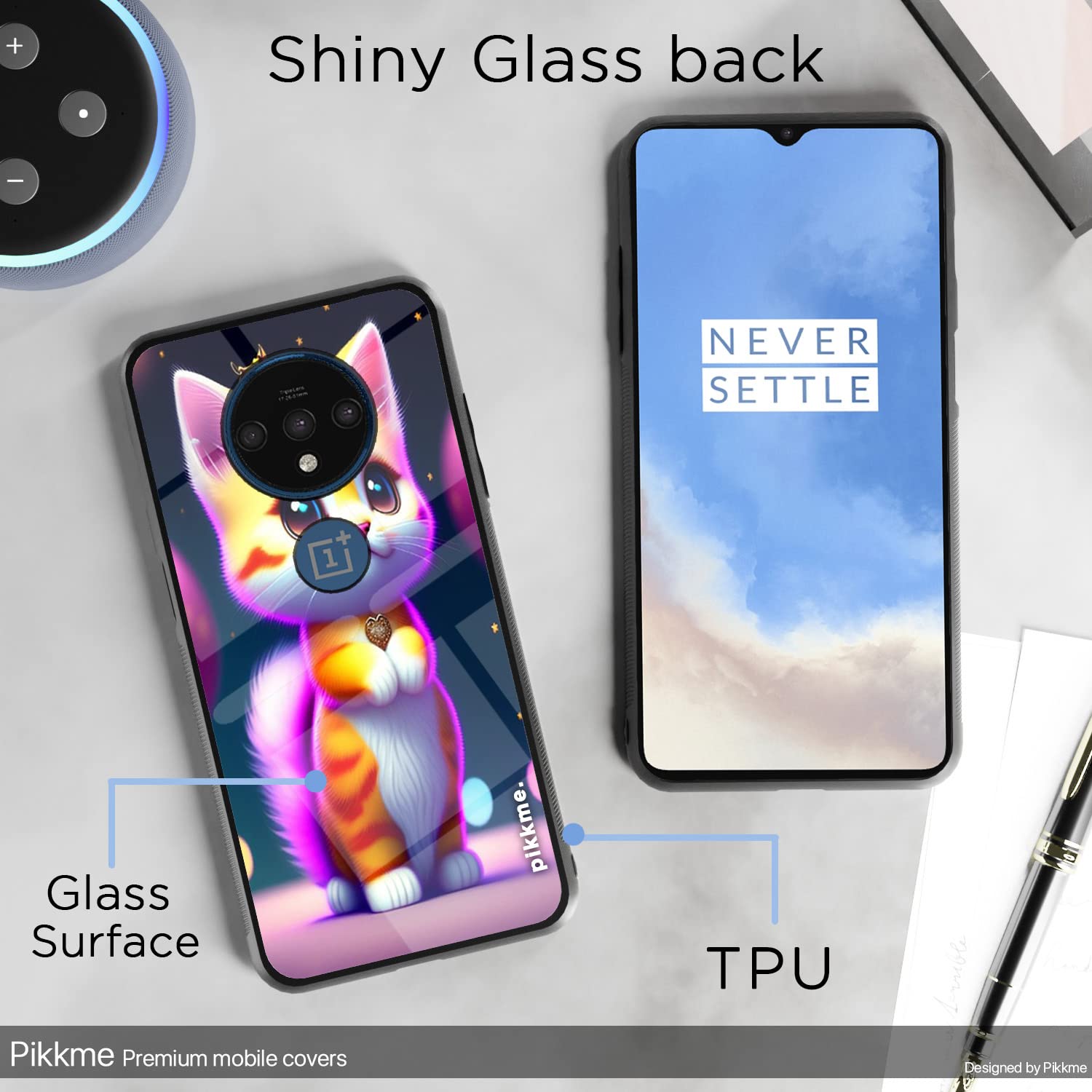 OnePlus 7T Cat phone cover by Pikkme – photo 3