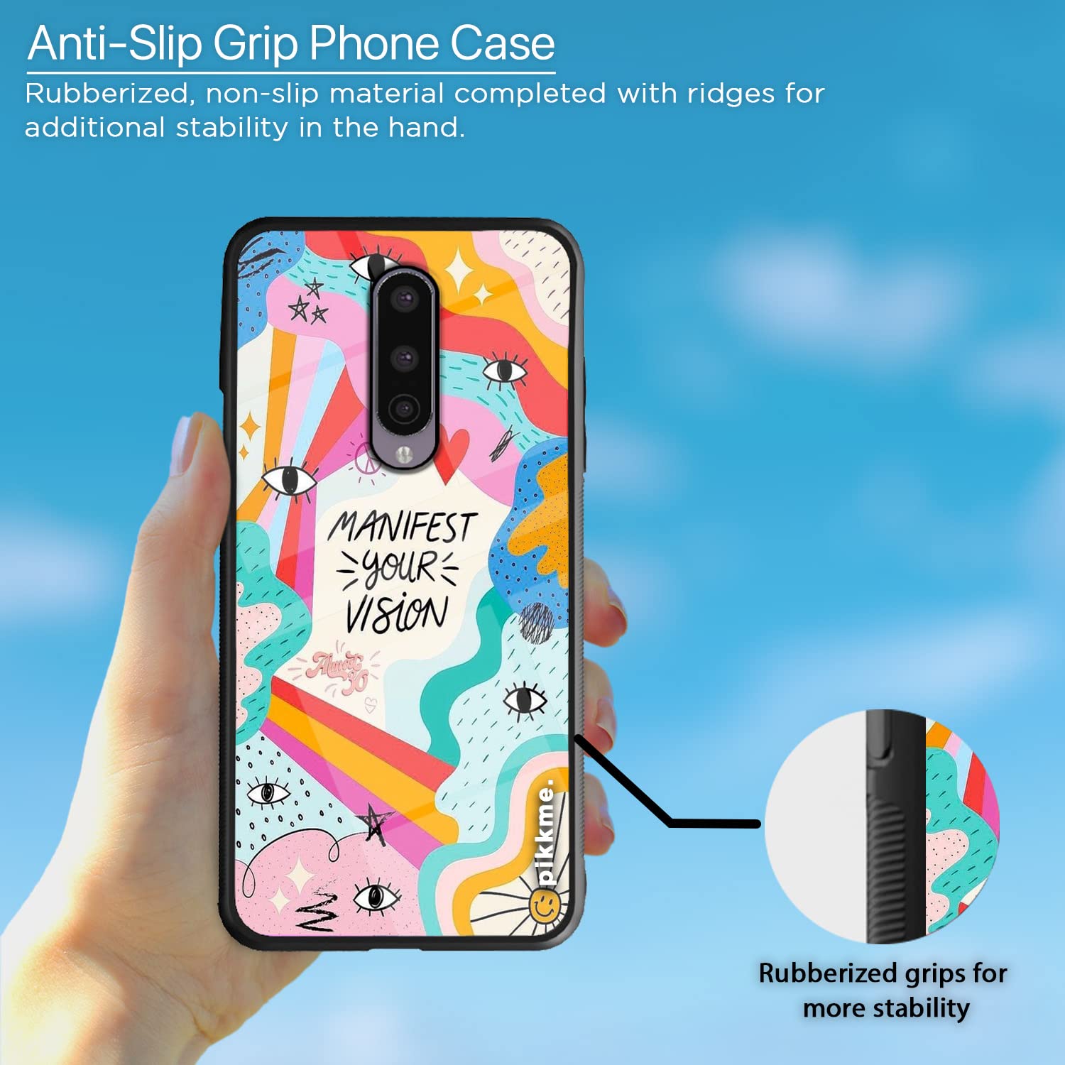 OnePlus 8 Hybrid mobile back cover by Pikkme – photo 5