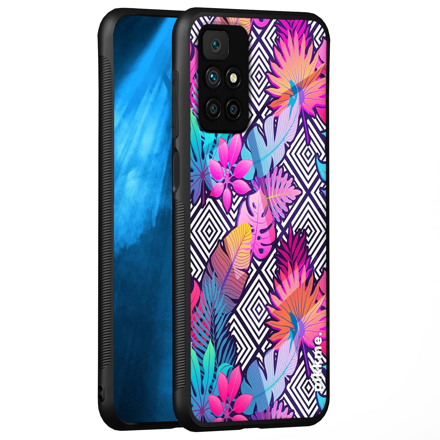 Redmi 10 Prime Flower phone cover by Pikkme