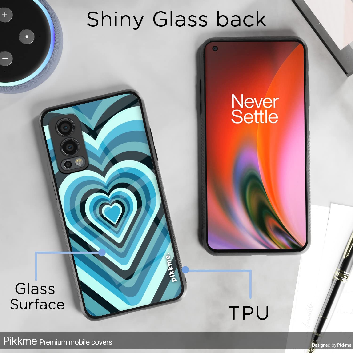 OnePlus Nord 2 5G Hybrid back cover by Pikkme – photo 3