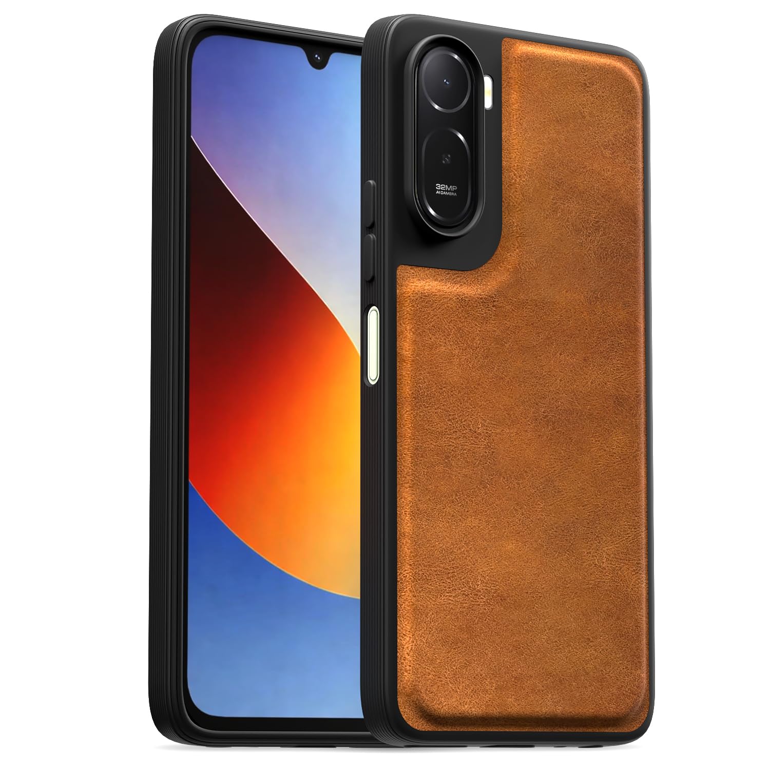 Brown back cover for Redmi A7 Pro/Poco C85x 5G – Pikkme