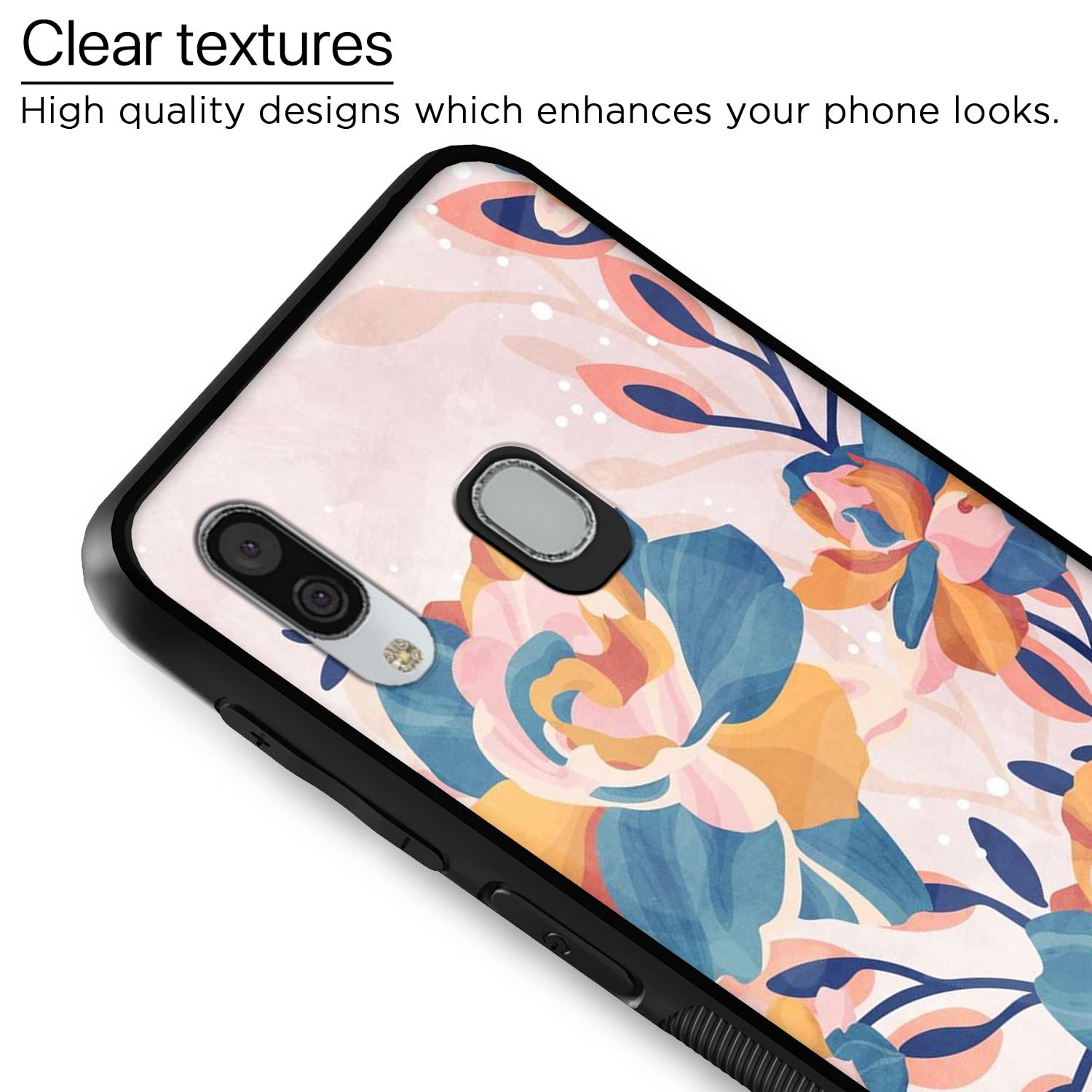 Pikkme Flower mobile cover for Samsung A20/A30/M10s – photo 4