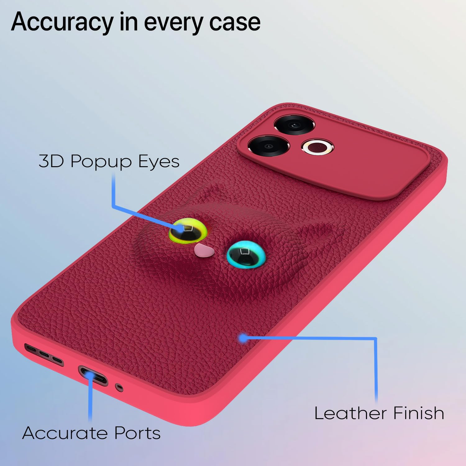 Pikkme pink Kitty back cover for Oppo F33 Pro 5G – photo 4