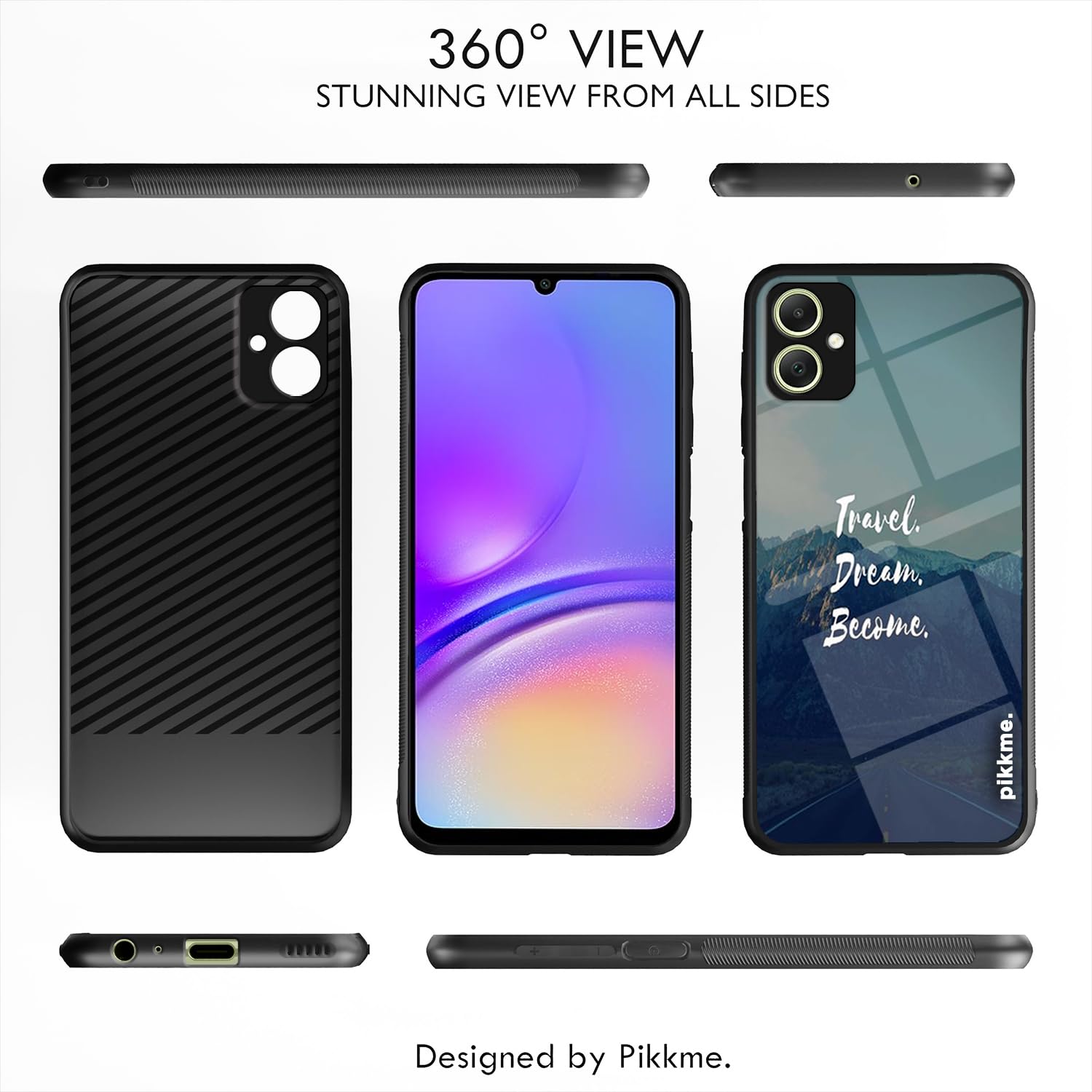 Samsung A05/M05/F05 Hybrid phone cover by Pikkme – photo 2