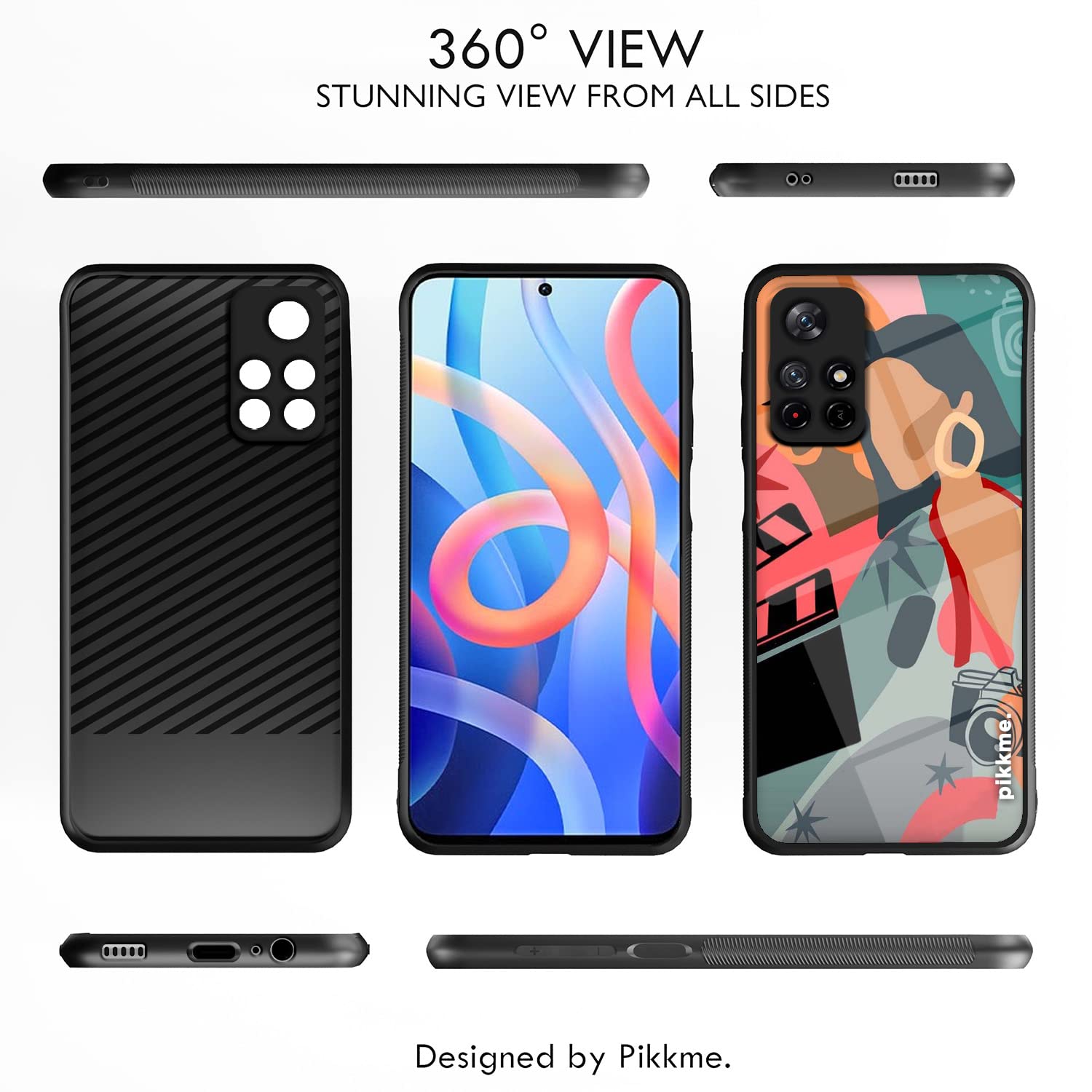 Pikkme mobile back cover for Redmi Note 11T/Poco M4 Pro 5G – photo 2