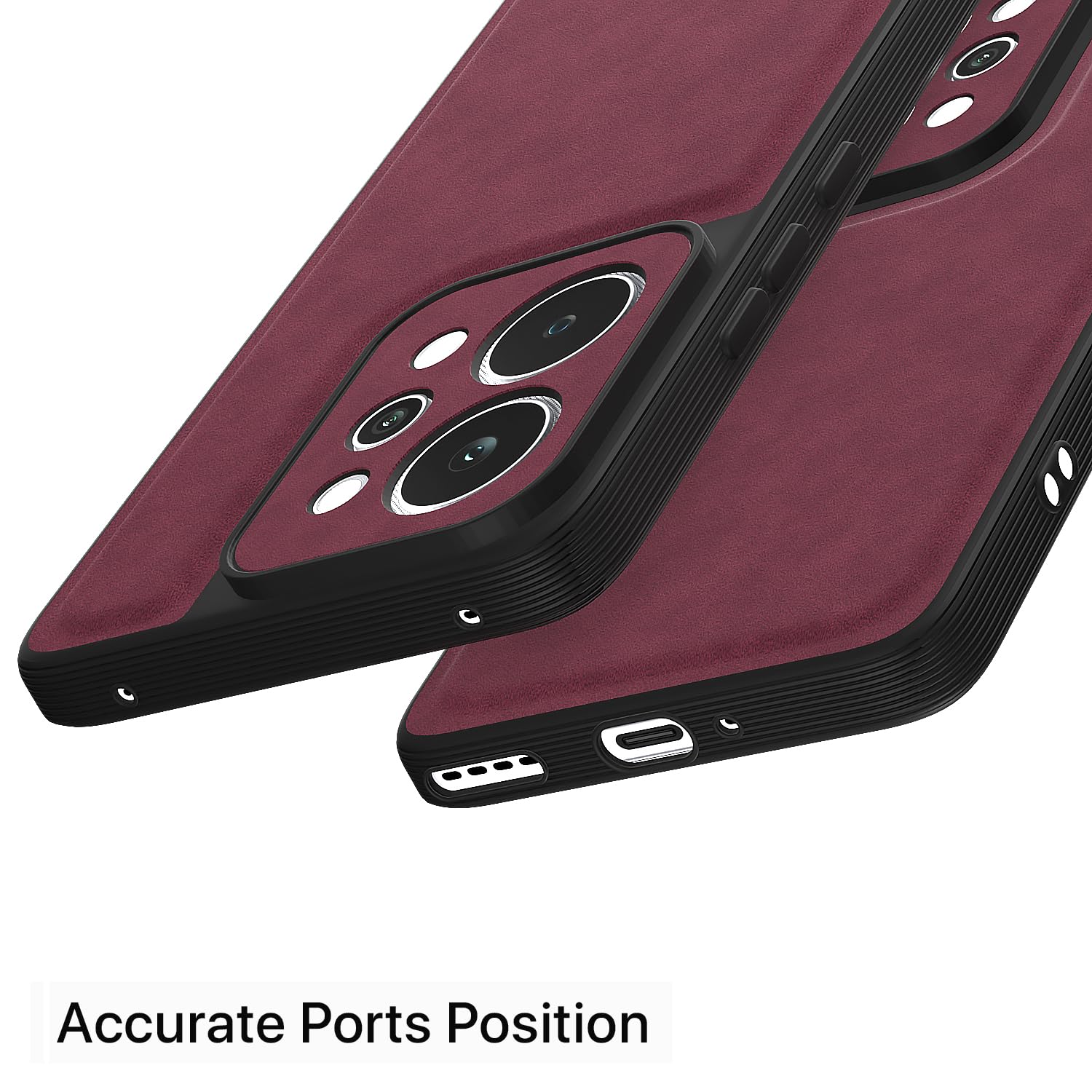 Pikkme purple Leather phone cover for Oppo K14x 5G/A6x/A6s 5G – photo 4