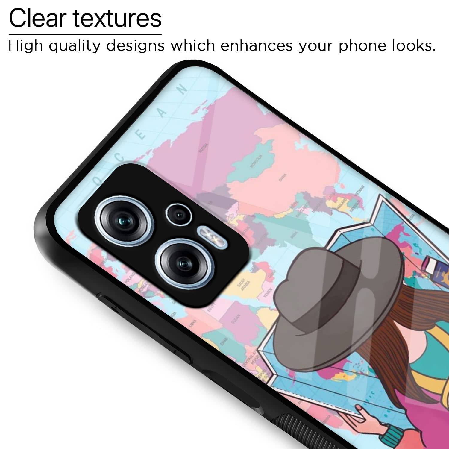 Redmi K50i 5G Hybrid back cover by Pikkme – photo 4