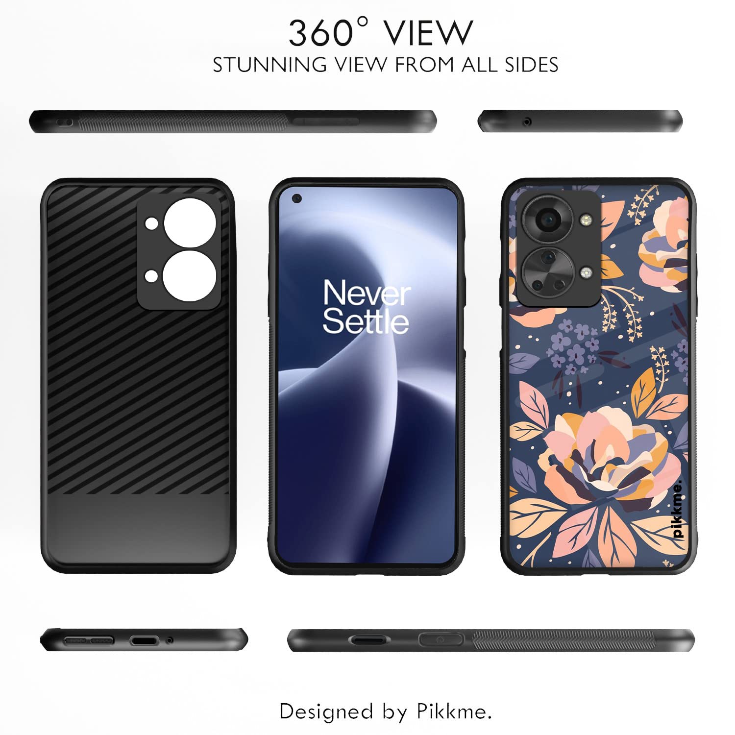 Flower Mobile back cover for OnePlus Nord 2T 5G – Pikkme – photo 2