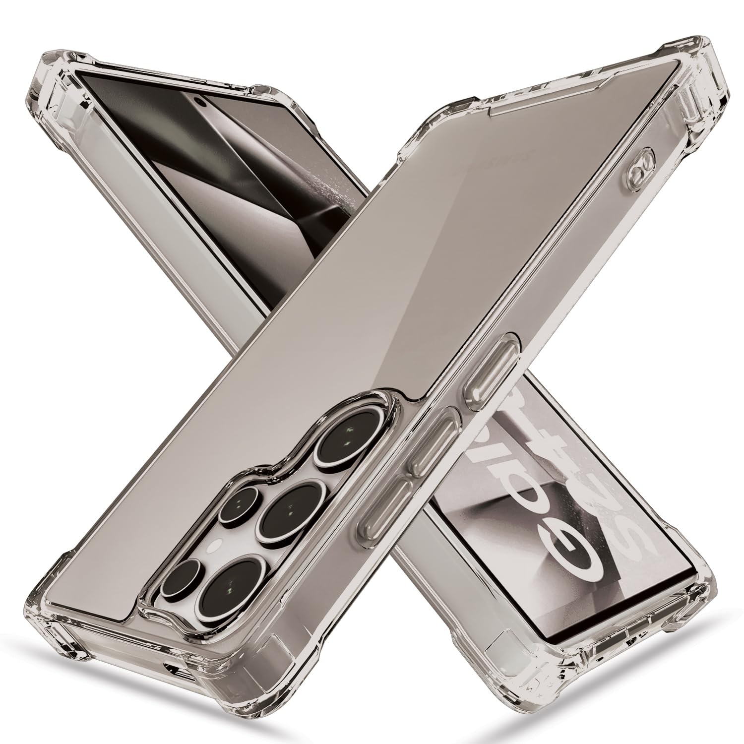 Pikkme Samsung S24 Ultra 5G PC-TPU transparent mobile back cover