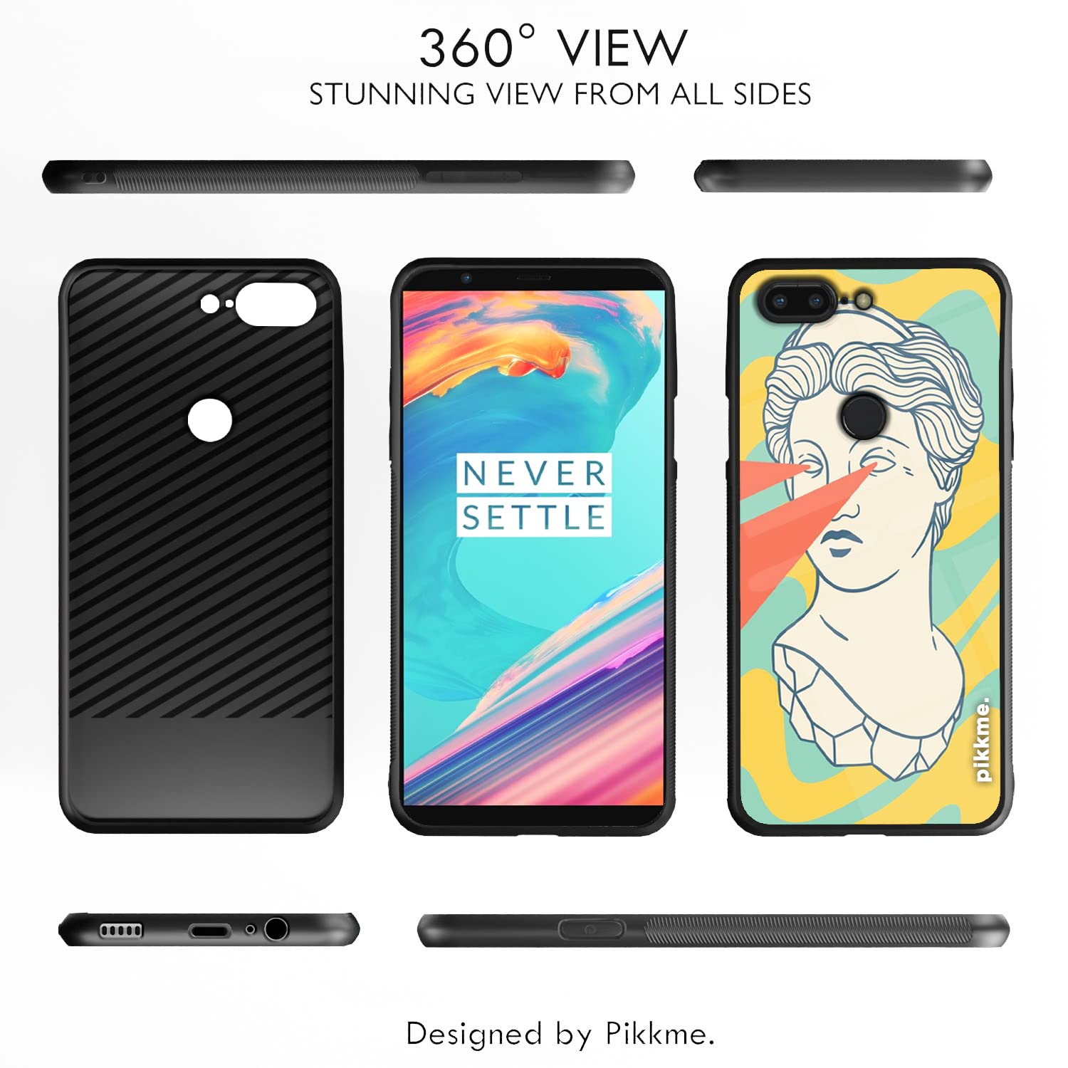 Pikkme OnePlus 5T Hybrid mobile back cover – photo 2