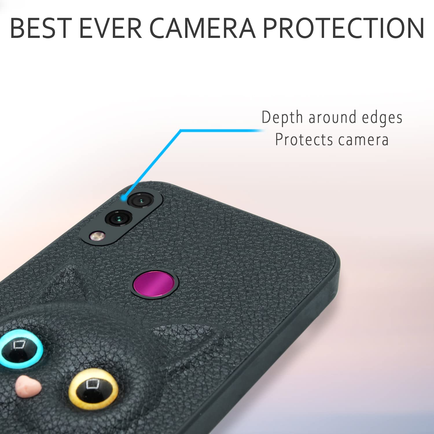 Black phone cover for Honor 8X – Pikkme – photo 5