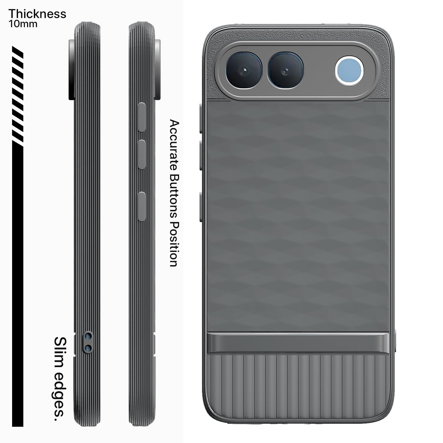 Pikkme grey mobile cover for Vivo S2 5G – photo 3