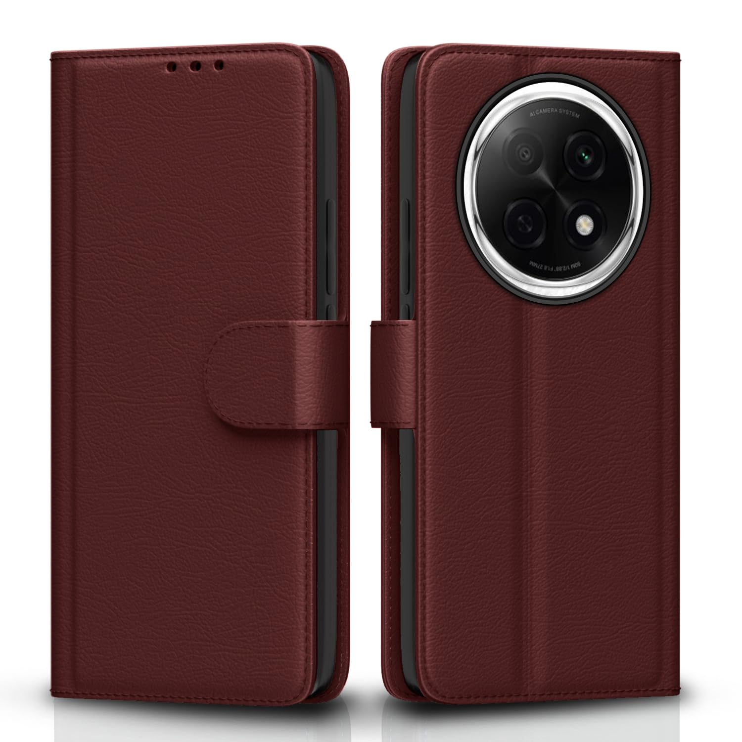 Pikkme Oppo F29 Pro 5G Vintage Flip Cover - Brown