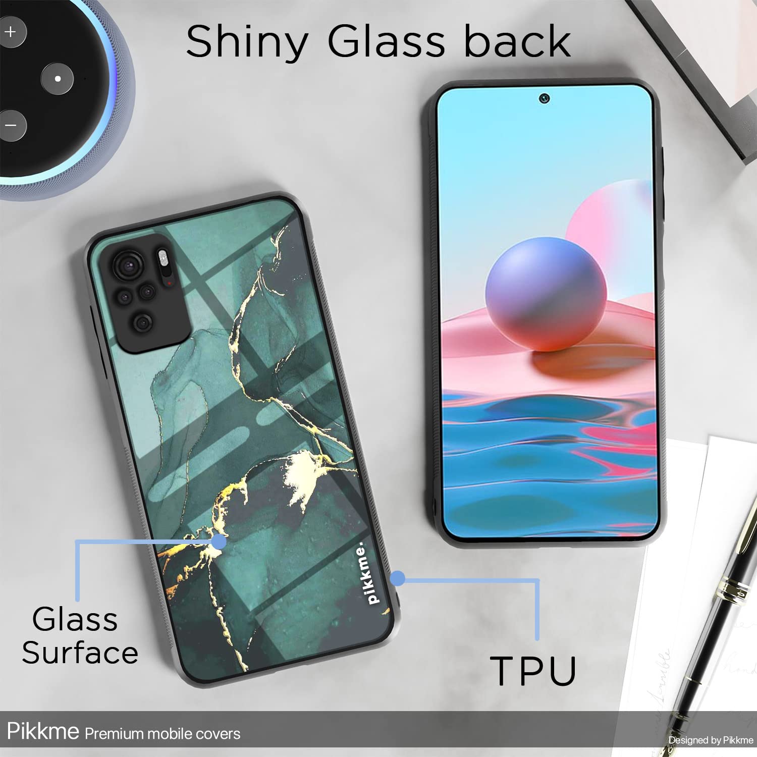 Pikkme Redmi Note 10/Note 10s Hybrid mobile back cover – photo 3