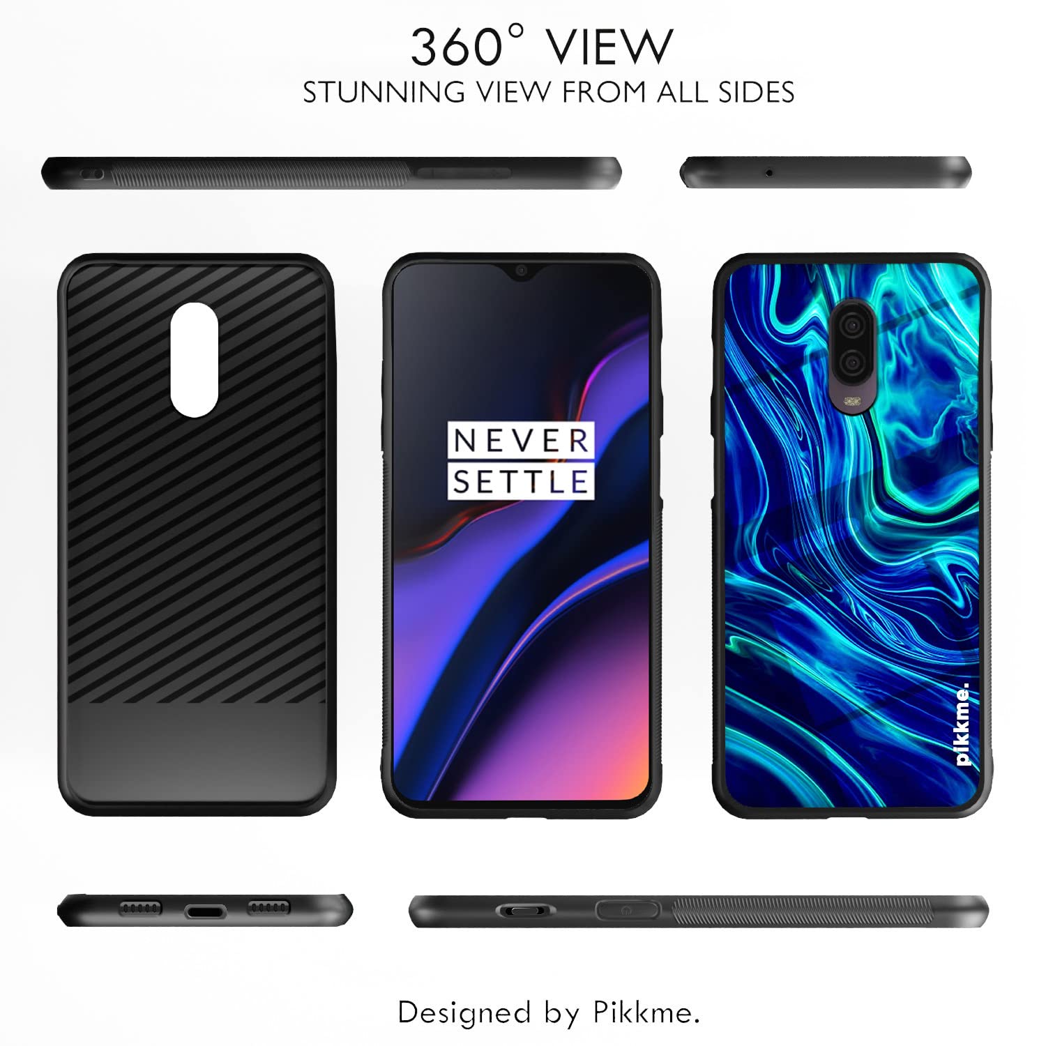 OnePlus 6T Hybrid mobile back cover by Pikkme – photo 2