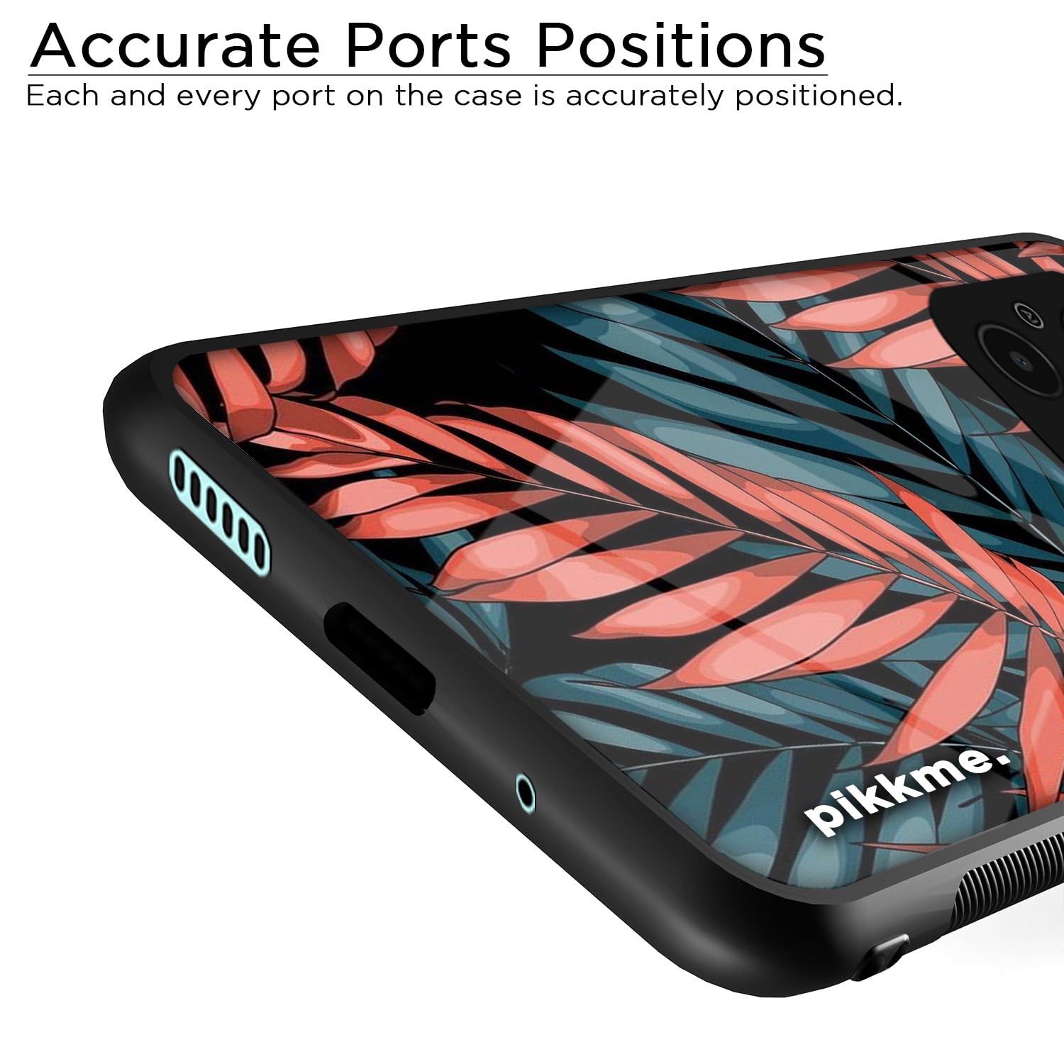 Pikkme Redmi 12C/Poco C55 Flower mobile back cover – photo 6