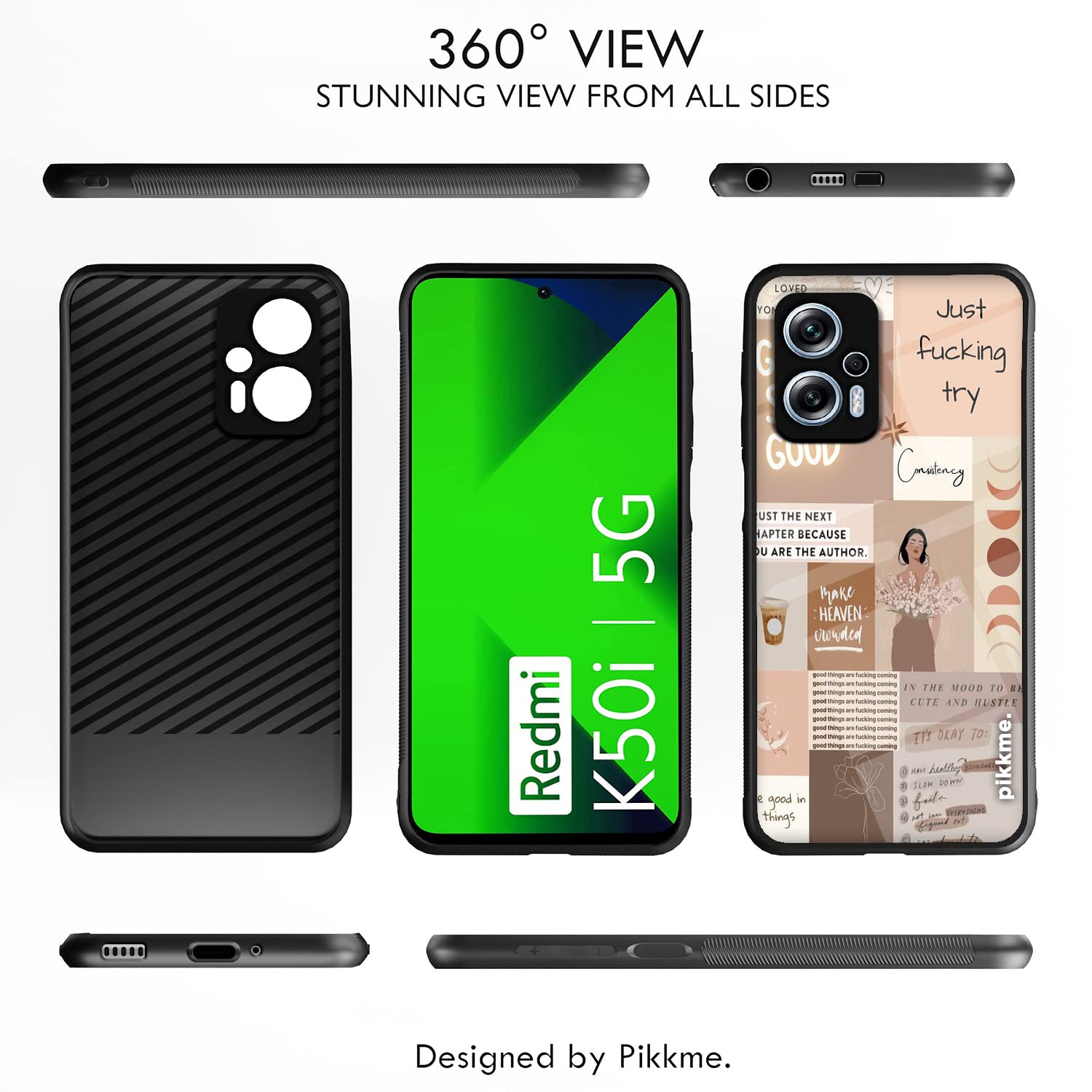 Redmi K50i 5G mobile back cover by Pikkme – photo 2