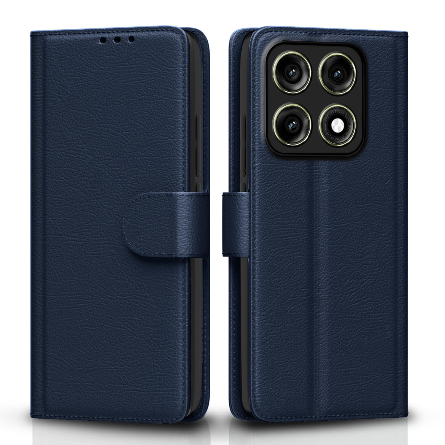 Blue Wallet mobile flip cover for Moto Edge 70 Pro 5G – Pikkme