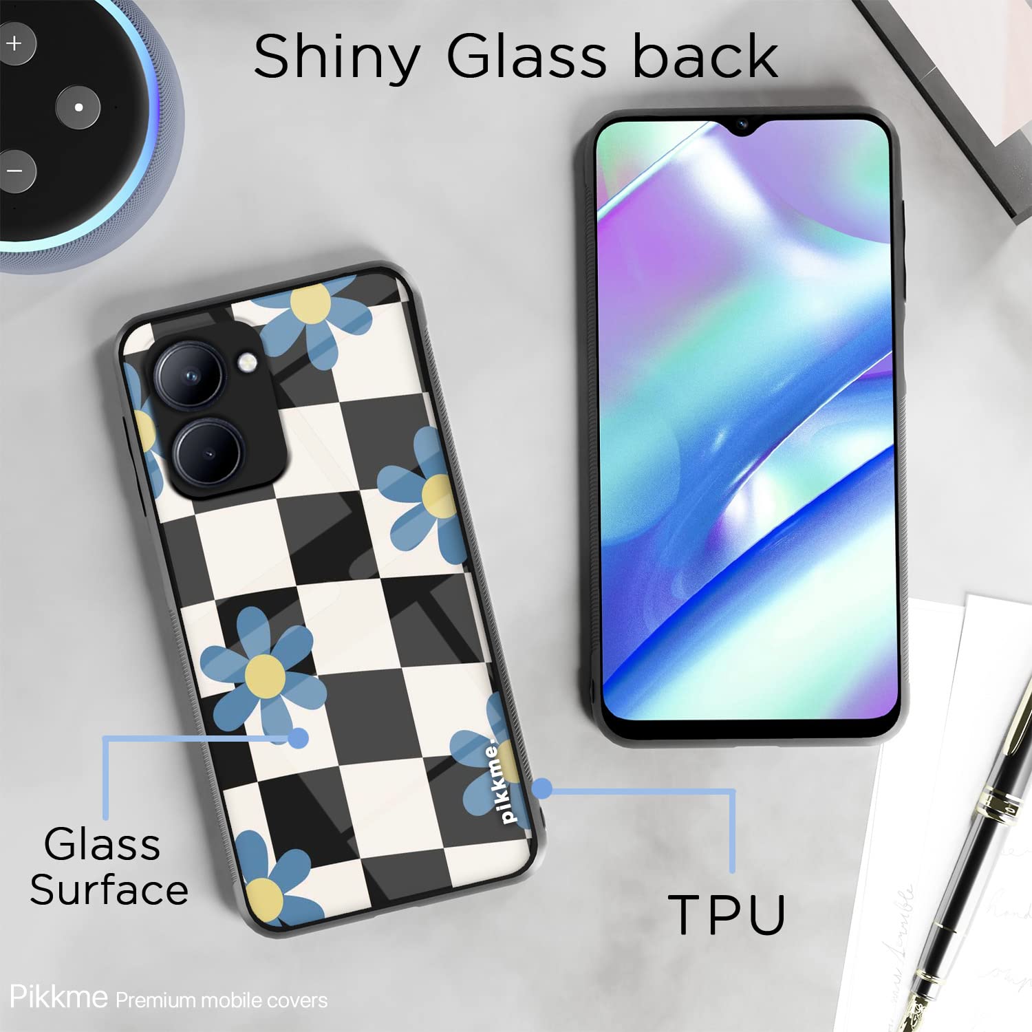 Pikkme Realme C33 Flower phone cover – photo 3