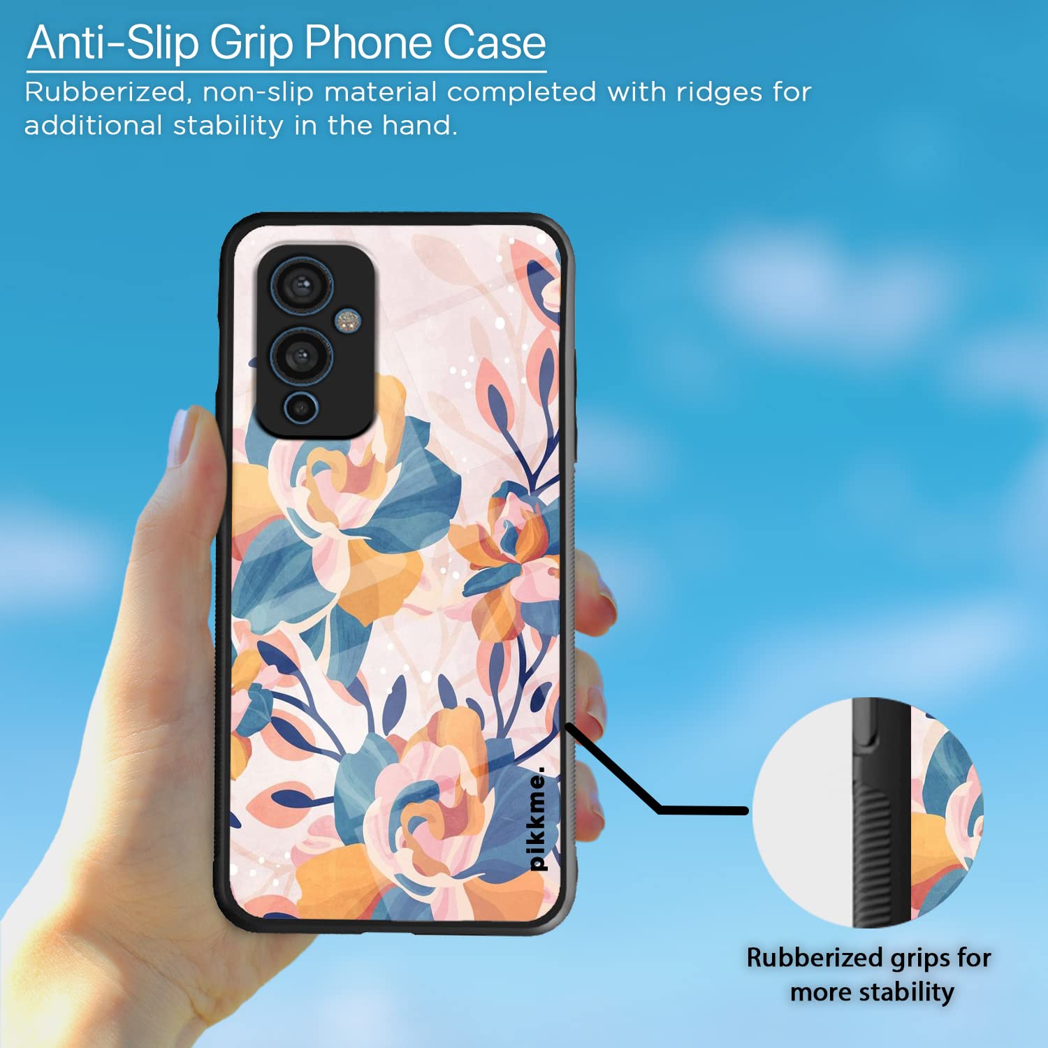 Pikkme OnePlus 9 Flower phone cover – photo 5