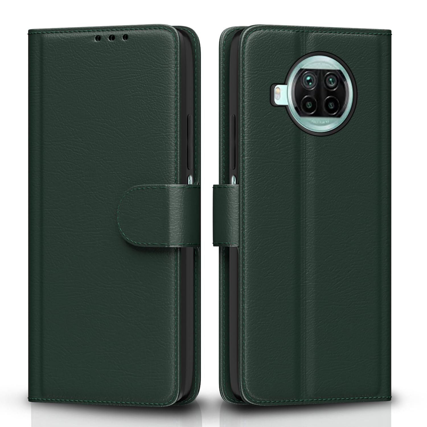 Green flip case for Mi 10i – Pikkme