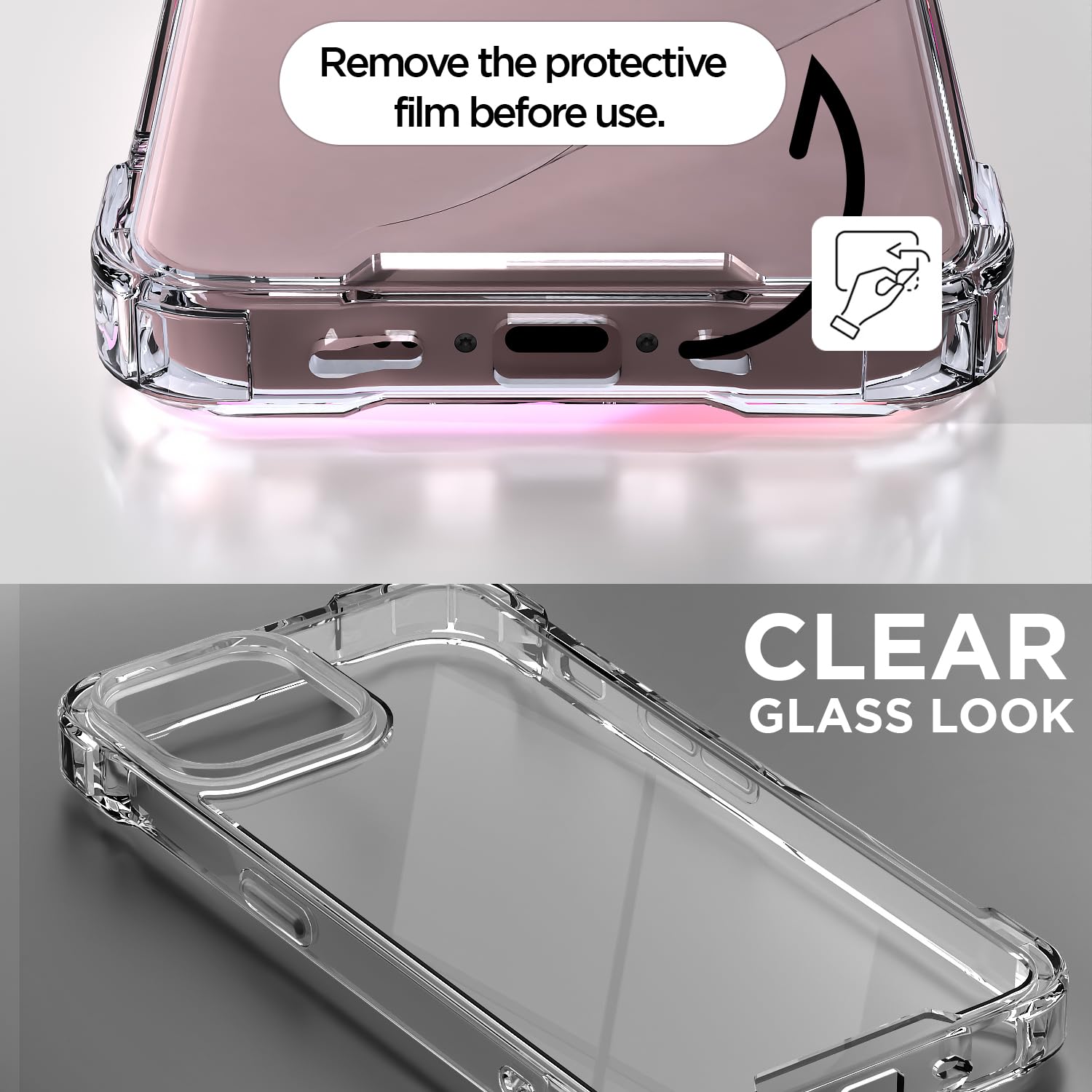 Transparent mobile cover for iPhone 13 Mini – Pikkme – photo 3