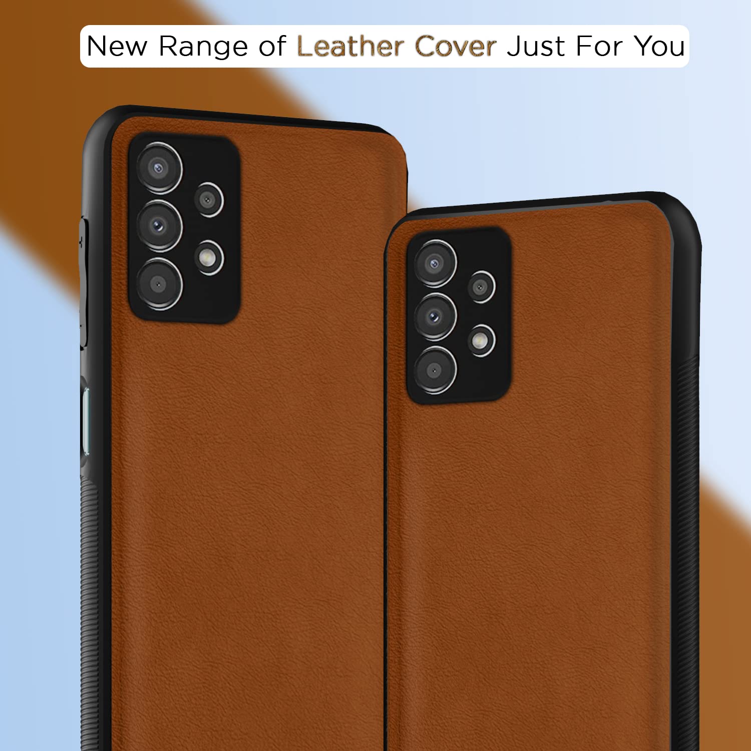 Pikkme Samsung A23 4G/A23 5G Leather camel phone cover – photo 7