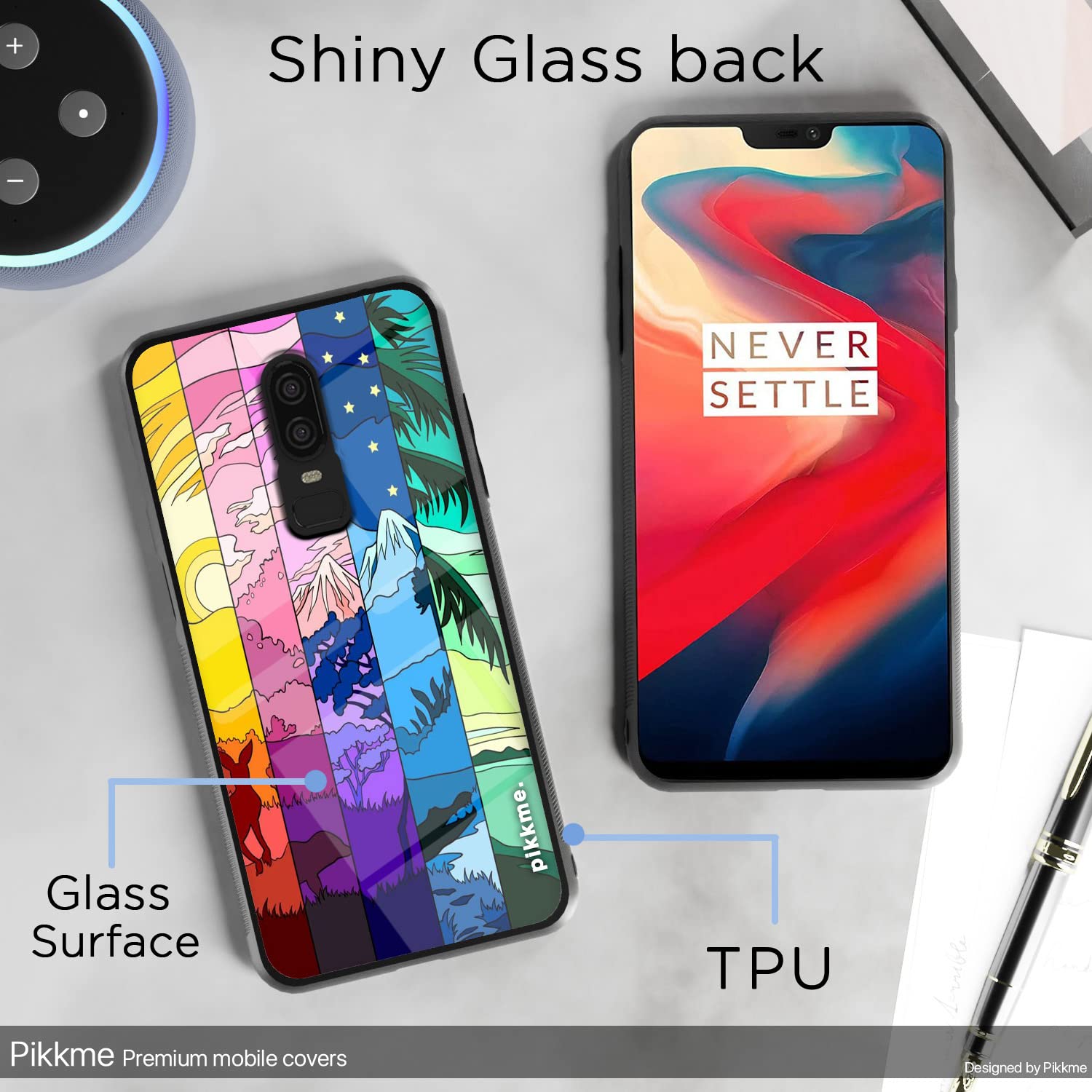 Pikkme OnePlus 6 Hybrid mobile back cover – photo 3
