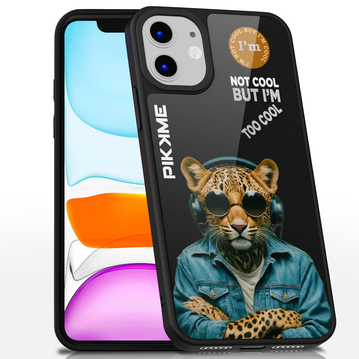 iPhone 11 Leopard Swag phone cover by Pikkme