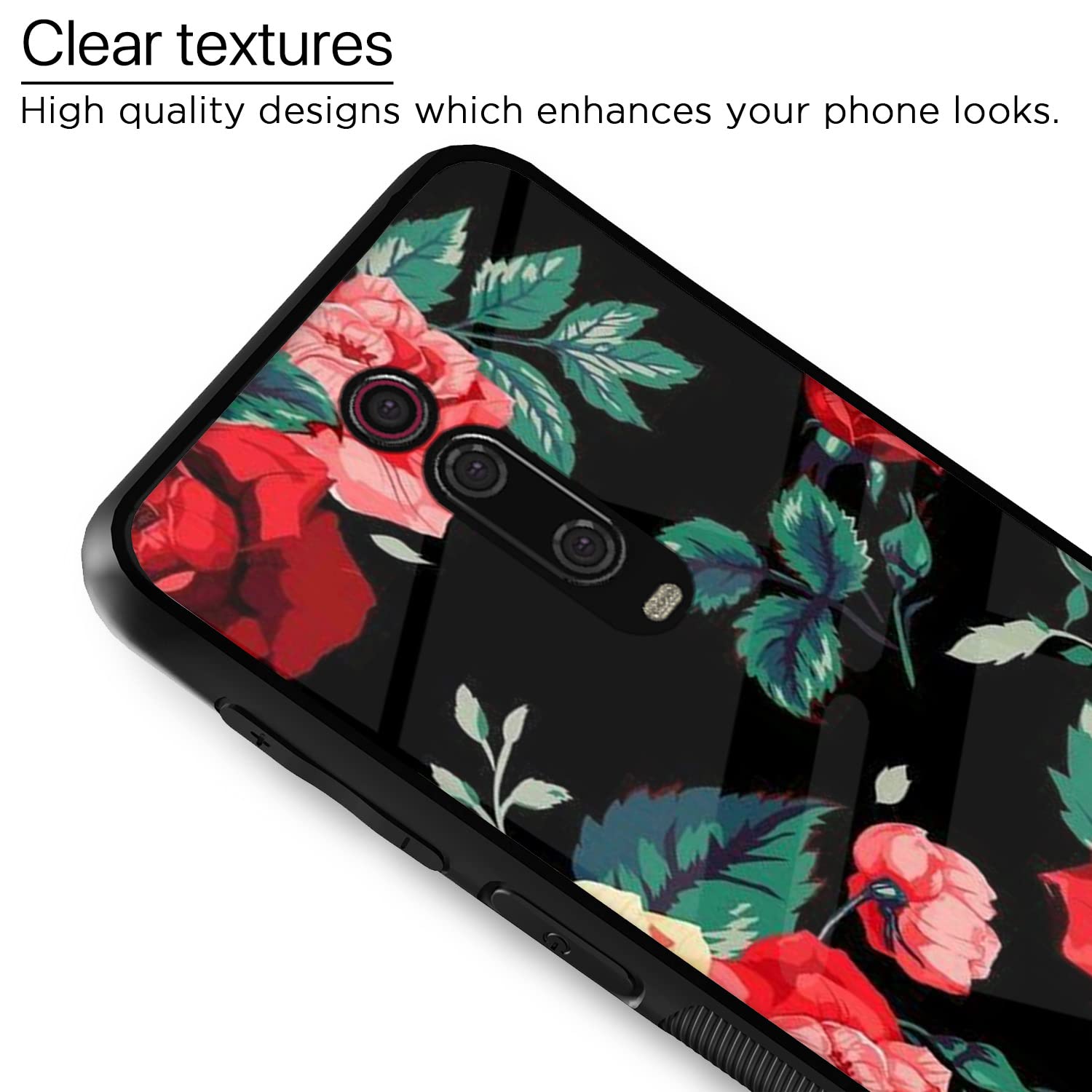 Redmi K20/K20 Pro Flower mobile back cover by Pikkme – photo 4