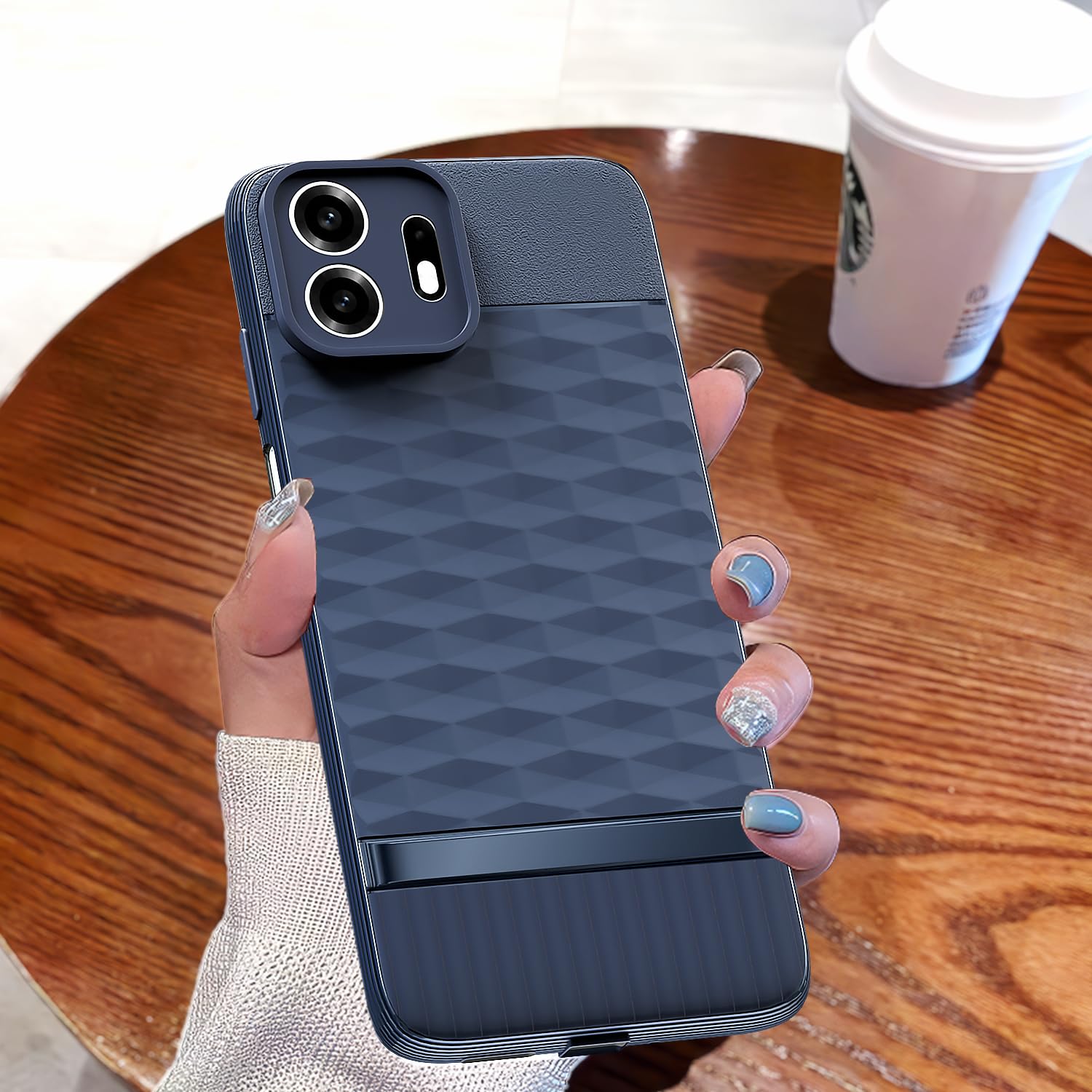 Blue phone cover for OnePlus N6 5G – Pikkme – photo 7