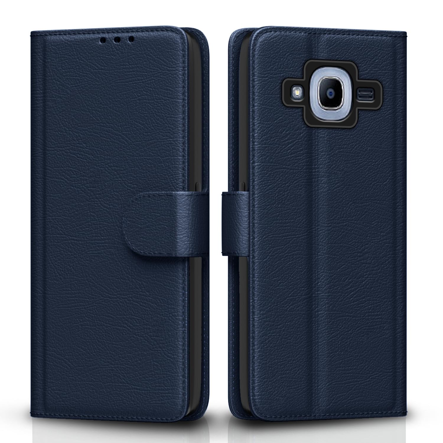 Pikkme Samsung J2 2016 Wallet blue mobile flip cover