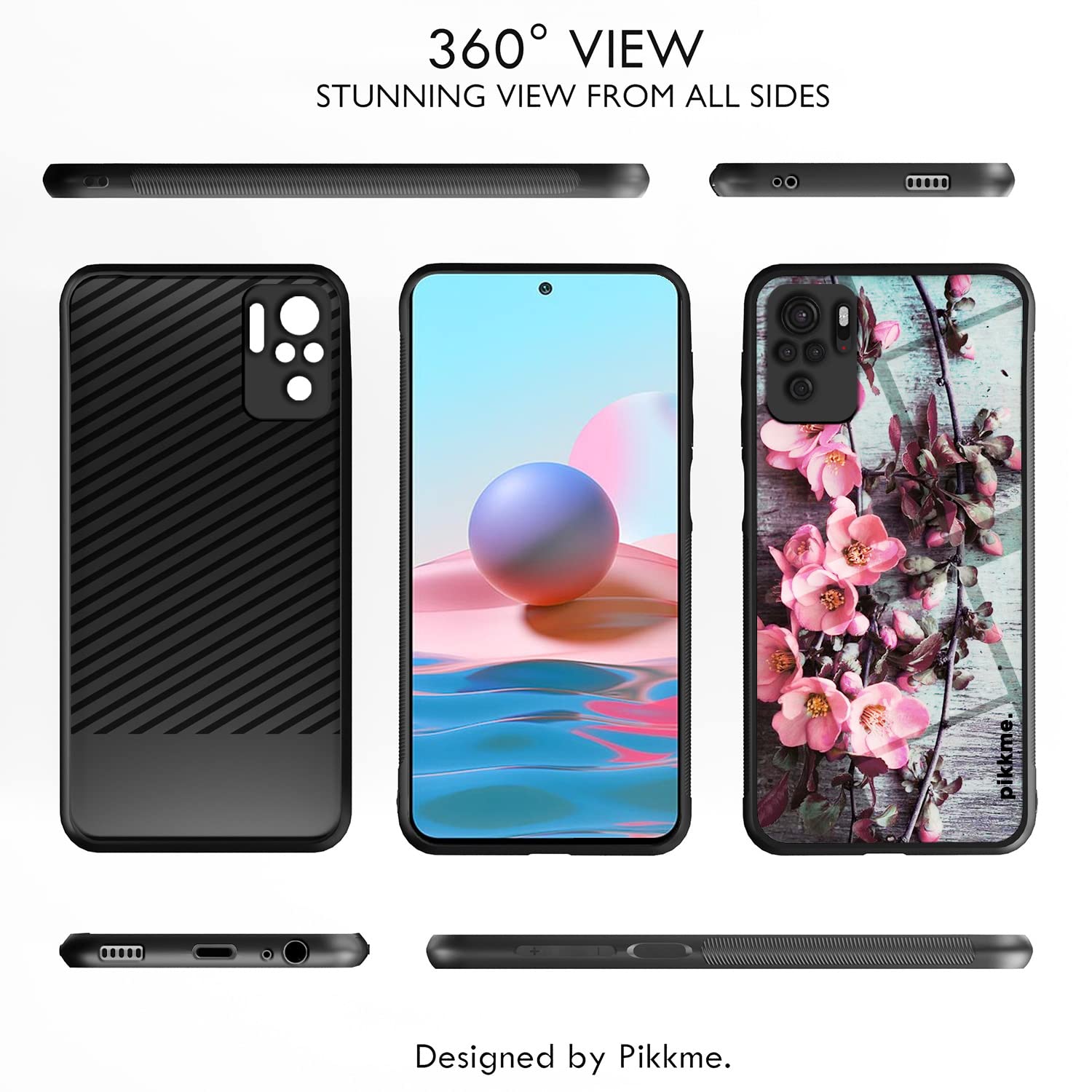 Flower Back cover for Redmi Note 10/Note 10s – Pikkme – photo 2