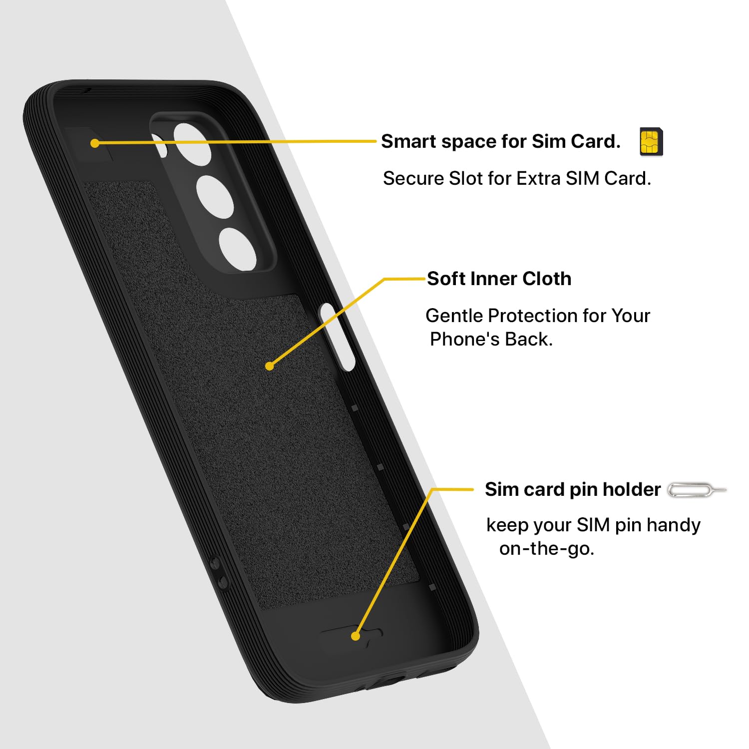 Black Silicone phone cover for Realme P4 Lite 5G – Pikkme – photo 6
