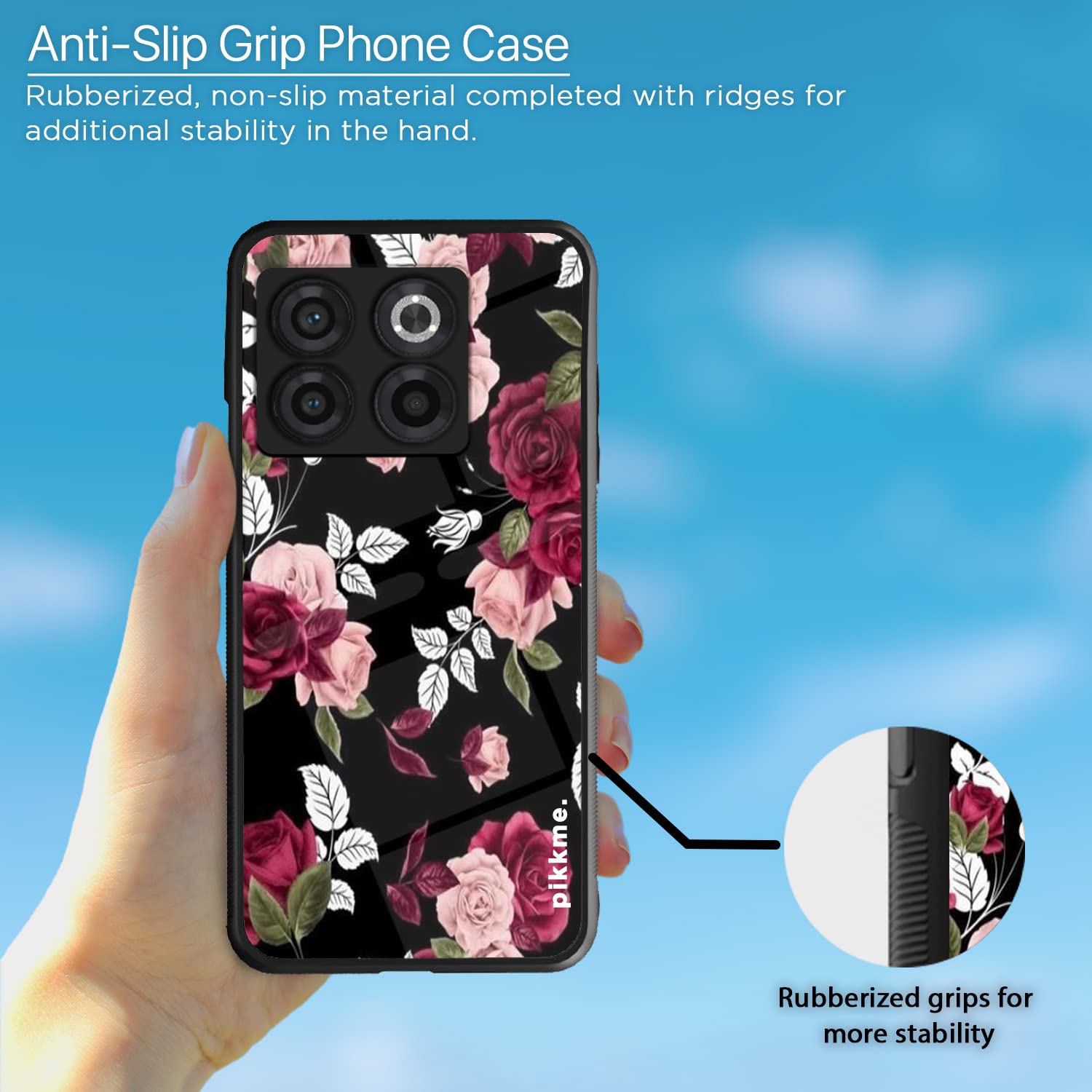Pikkme Flower back cover for OnePlus 10T 5G – photo 5
