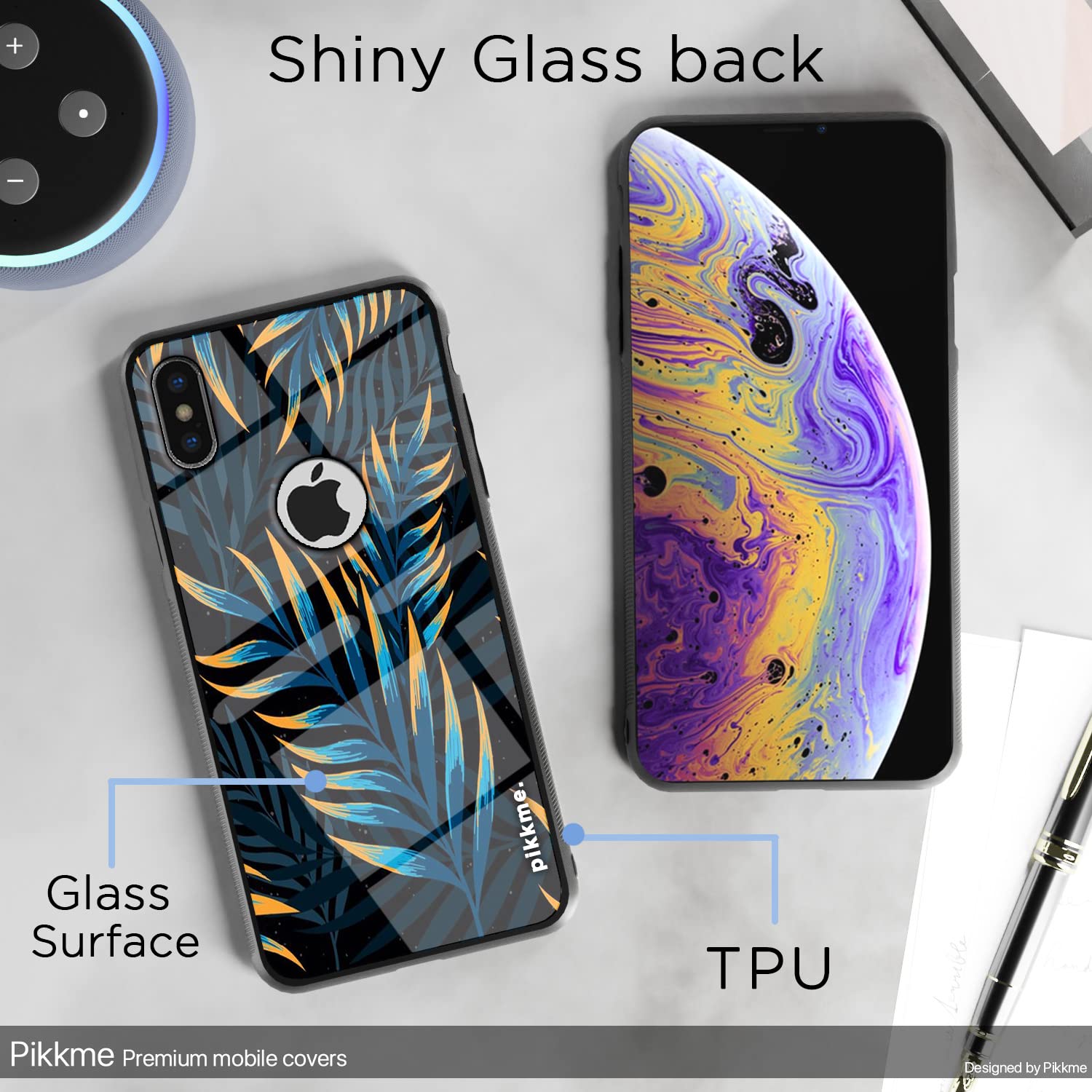 Pikkme Flower back cover for iPhone X/XS – photo 3