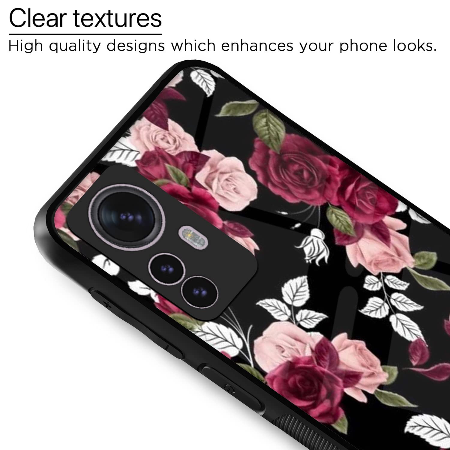 Pikkme Flower back cover for Mi 12 Pro 5G – photo 4