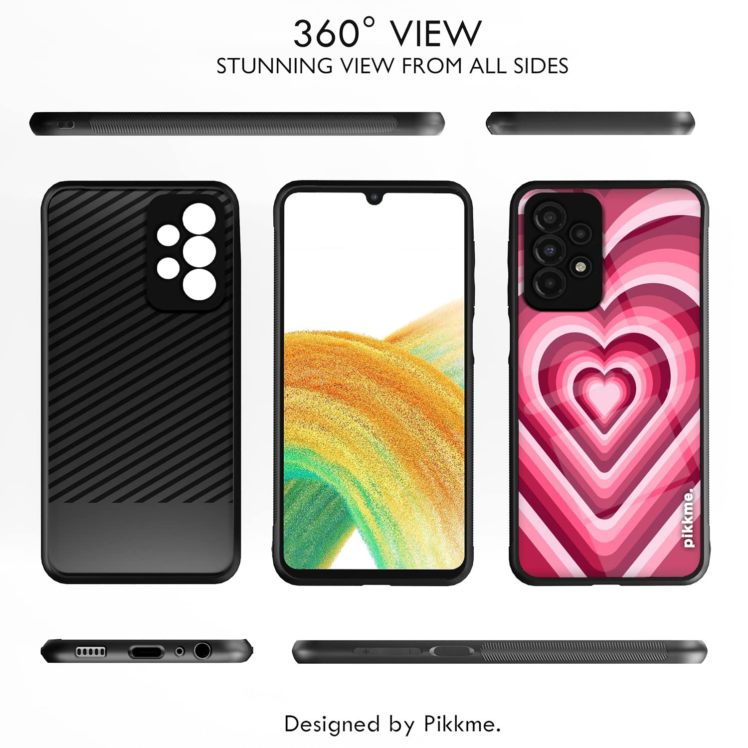 Samsung A13 4G Hybrid phone cover by Pikkme – photo 2
