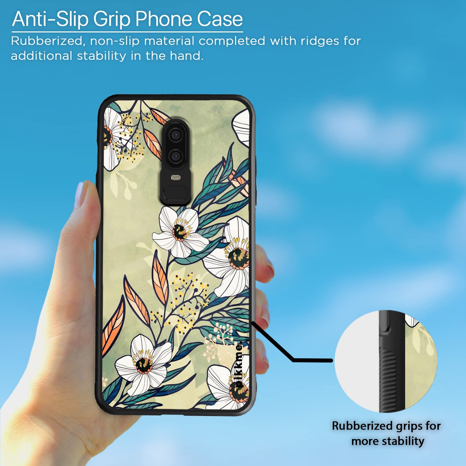 Flower Phone cover for OnePlus 6 – Pikkme – photo 5